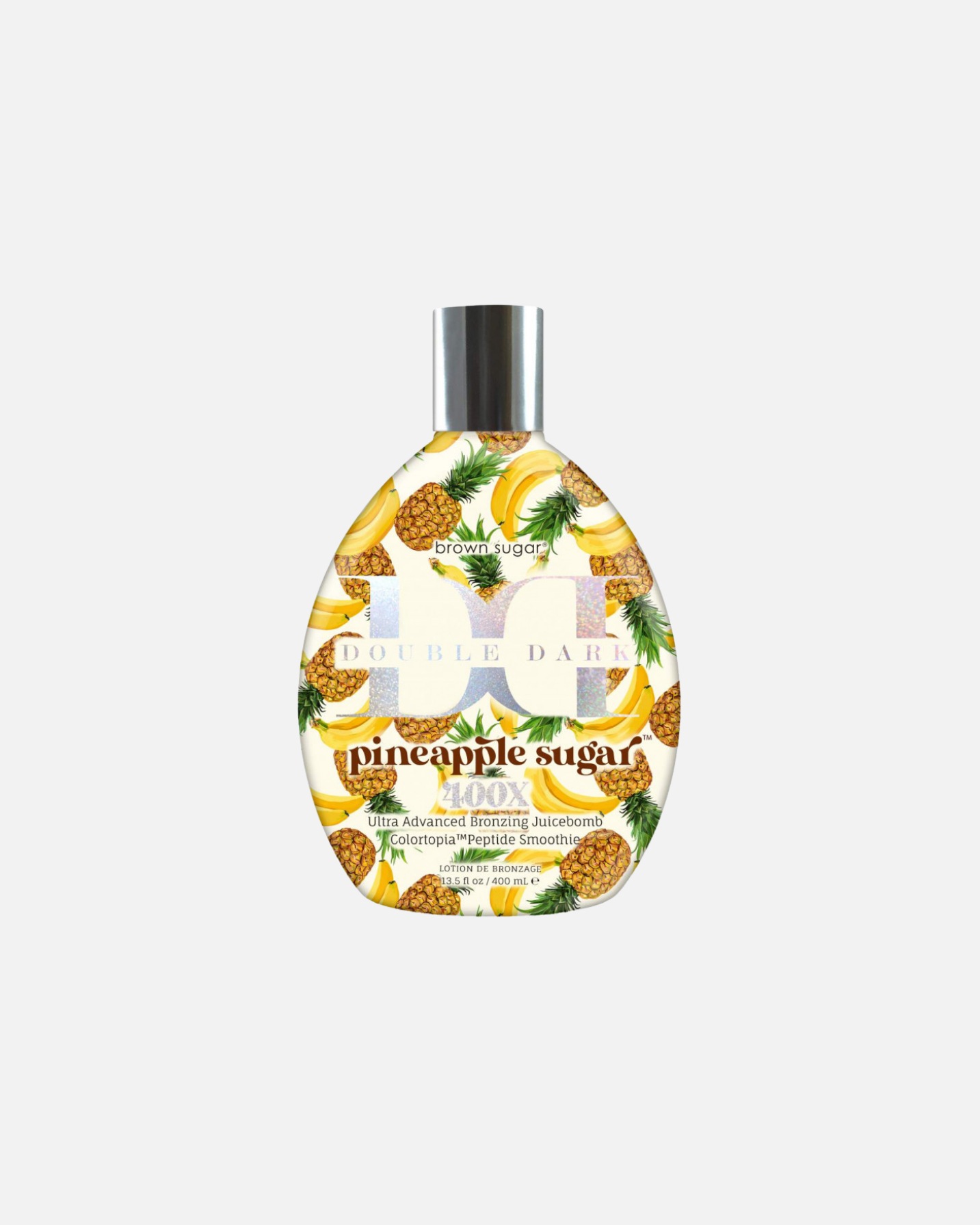 Samoopalacz dla Unisex Brown Sugar Default Brand Line Bronzer do opalania z sokiem ananasowym i peptydowym smoothie 400 ml
