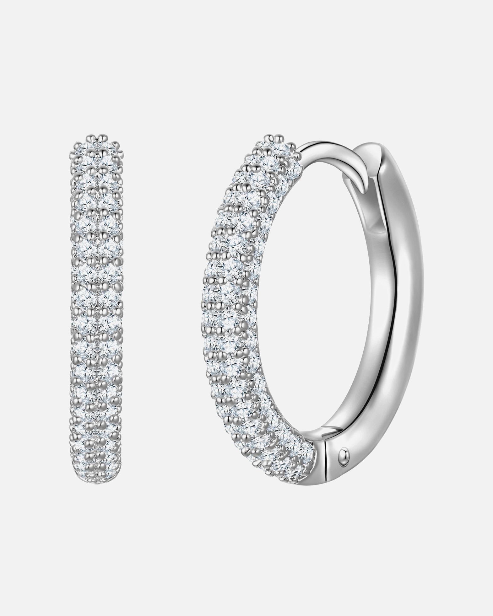 Kolczyki dla Kobieta Yokoamii Kolczyki w Mosiadz z Srebrny 15,7 mm