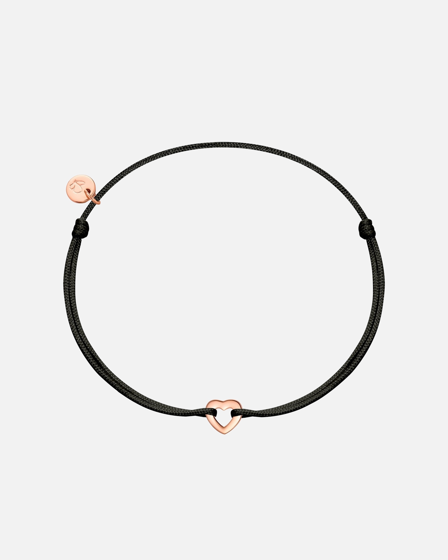 Bransoletka dla Kobieta Glanzstücke München Bransoletka Serce z Srebra Sterling w rózowym zlocie 15,0 - 22,0 cm, flexibel einstellbar