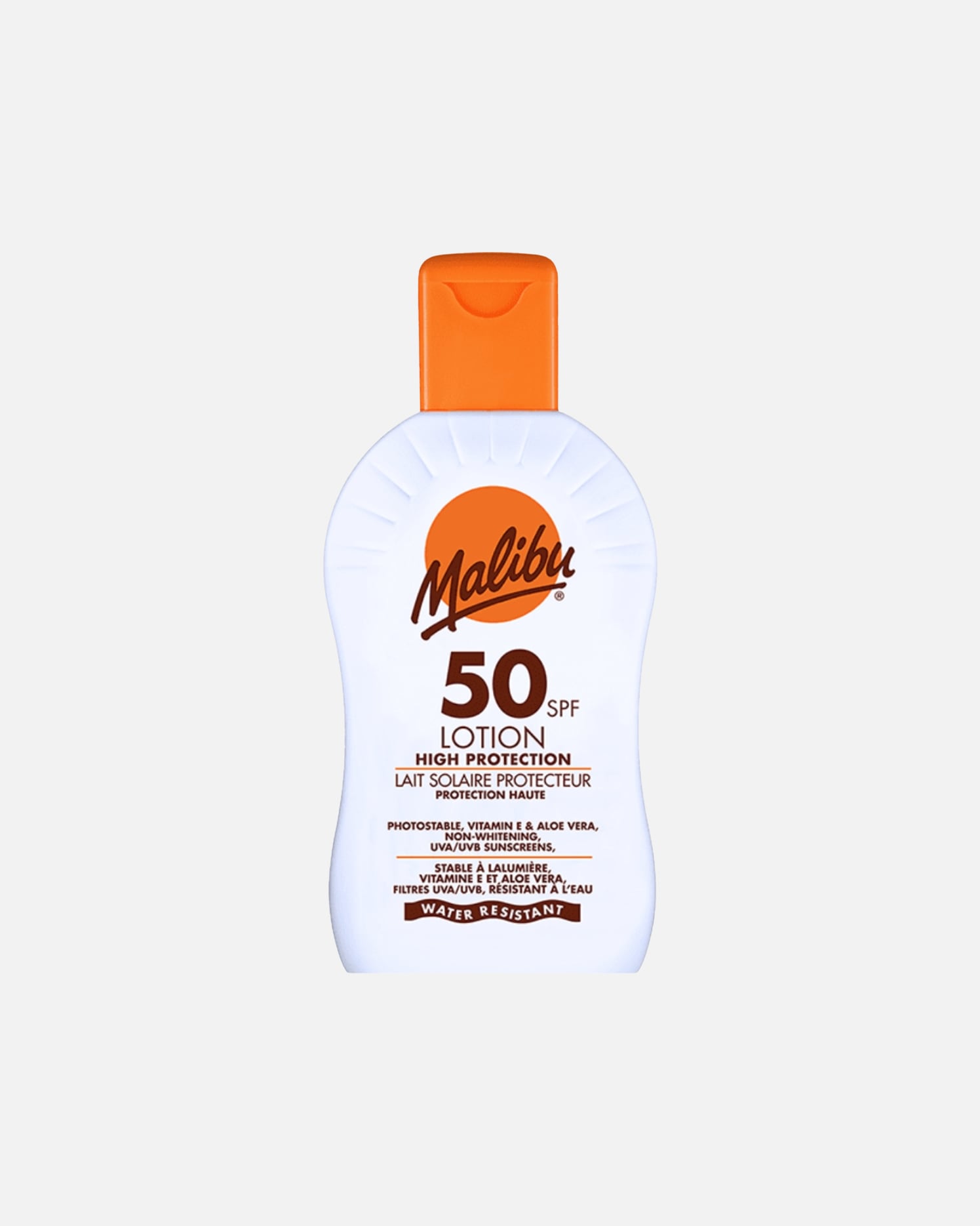 Krem do opalania dla Unisex Malibu Balsam przeciwsłoneczny wodoodporny SPF50 200 ml