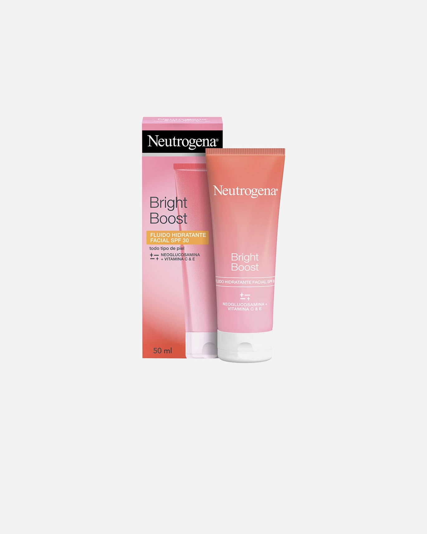 Krem przeciwsłoneczny do twarzy dla Kobieta Neutrogena Nawilżający fluid do twarzy BRIGHT BOOST SPF30 50 ml