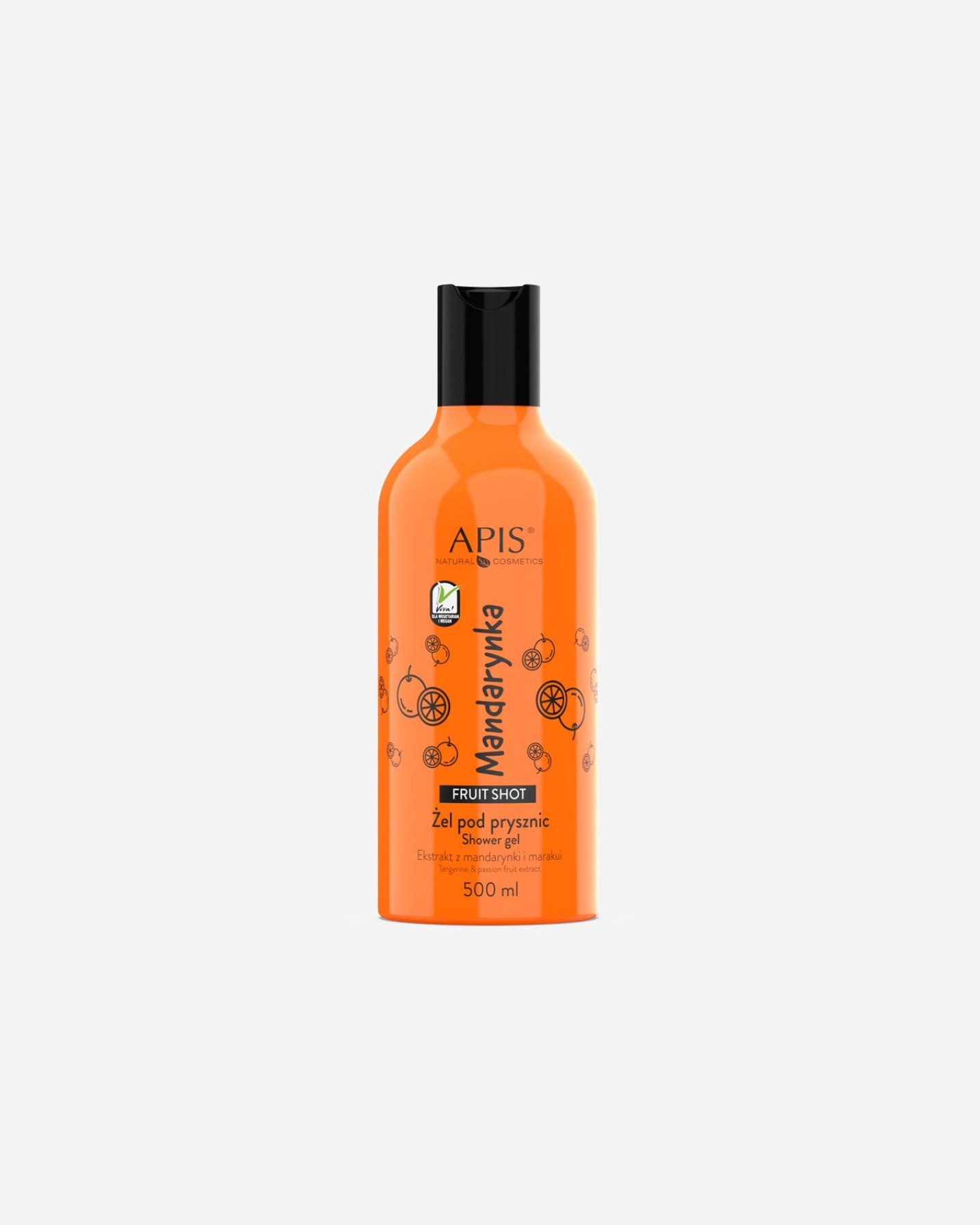 Żel do ciała dla Kobieta Apis Fruit Shot 500 ml