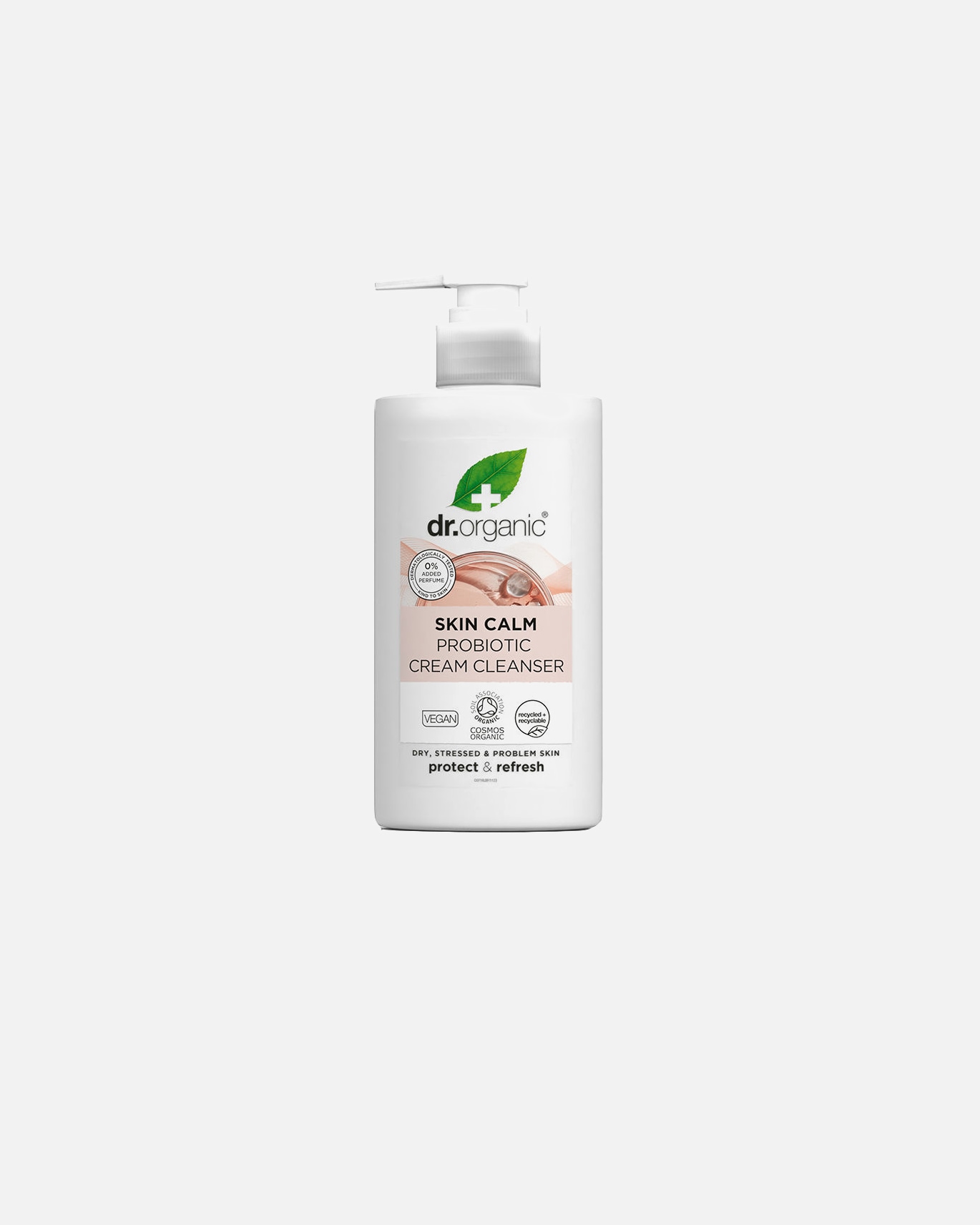 Mleczko oczyszczające dla Unisex Dr. Organic SKIN CALM probiotyczny krem oczyszczający 150 ml