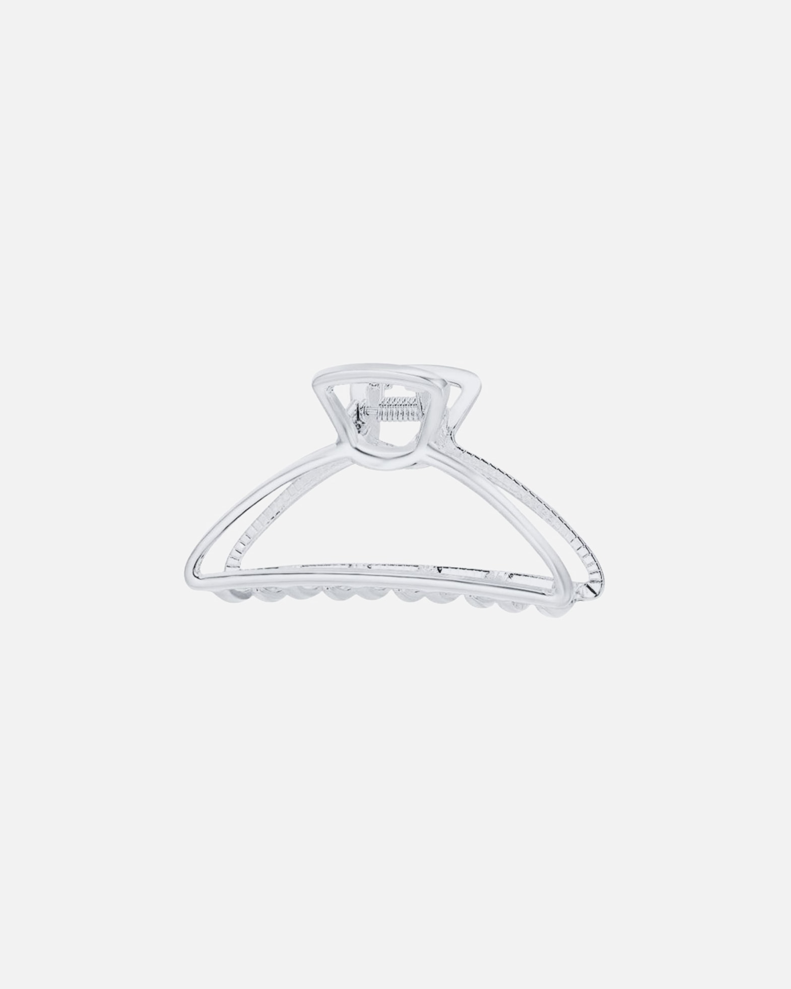 Spinka do włosów dla Unisex SOHO SOHO® Barette Mała metalowa spinka do włosów - Srebrna Srebrny