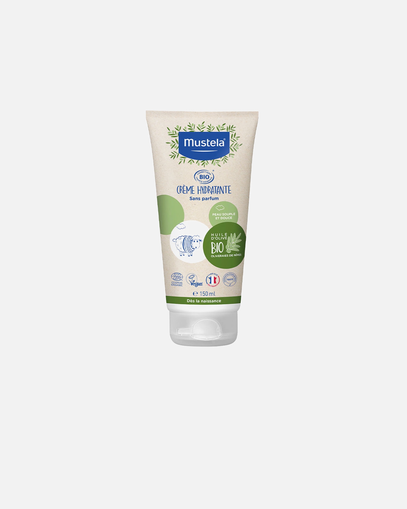 Krem dla dzieci dla Unisex Mustela BABY BIO krem nawilżający 150 ml