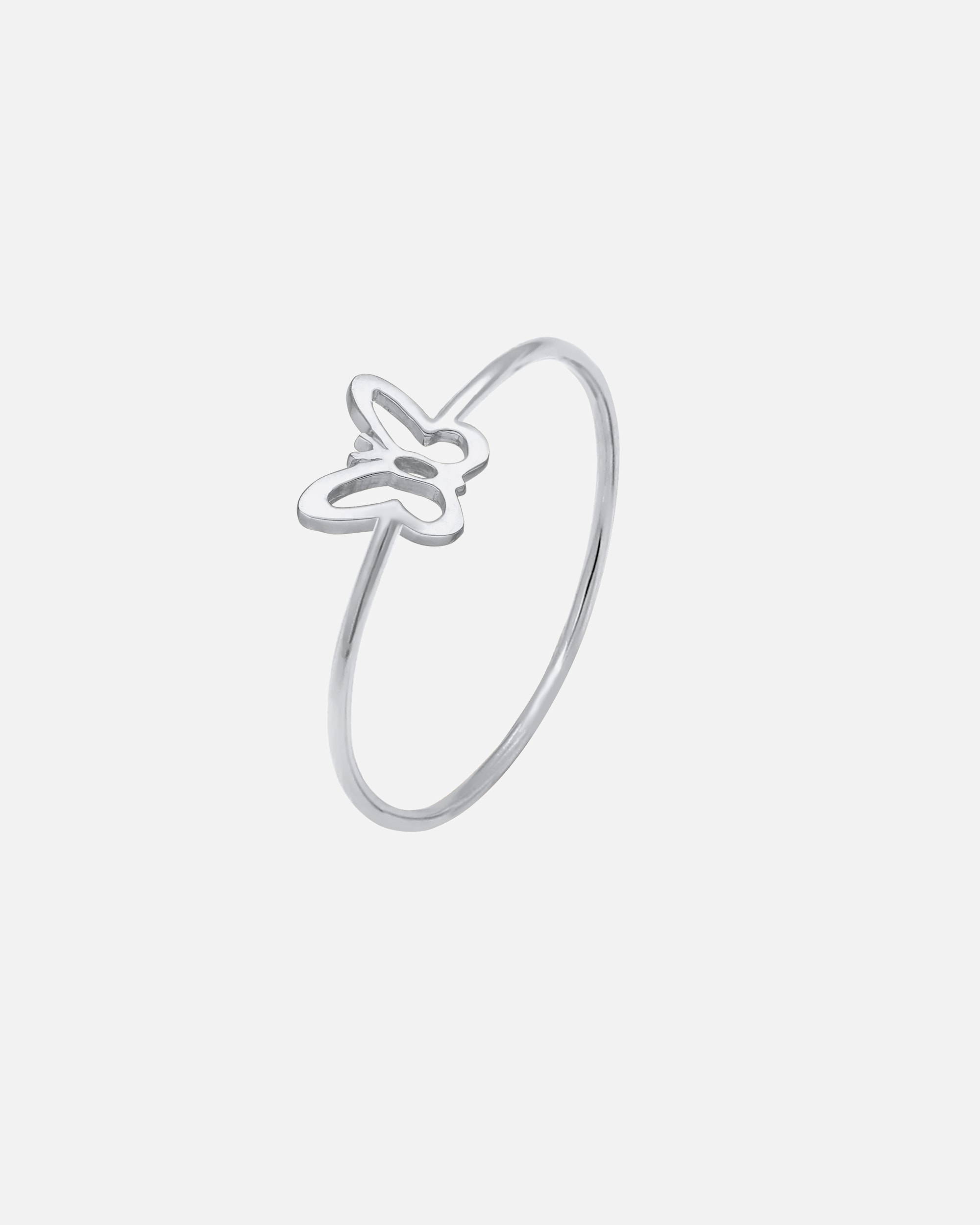 Pierścionek dla Kobieta Elli Damski motyl trend w srebrze próby 925 Sterling Silver 44