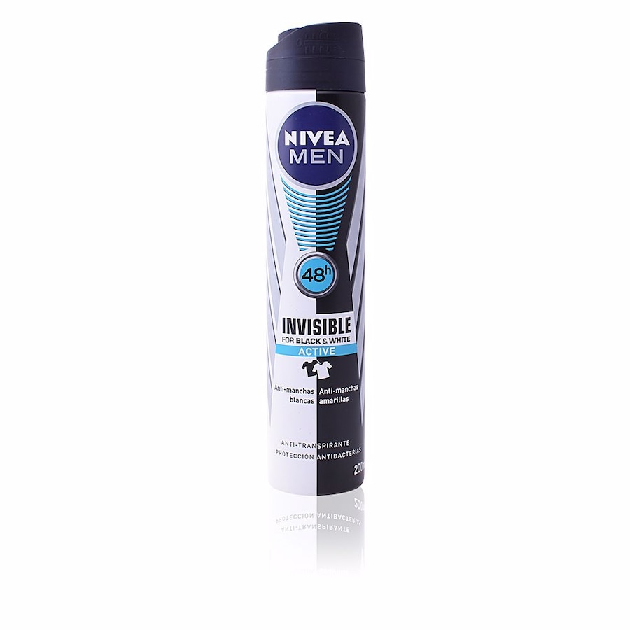 Black & White Invisible Active Antyperspirant w sprayu