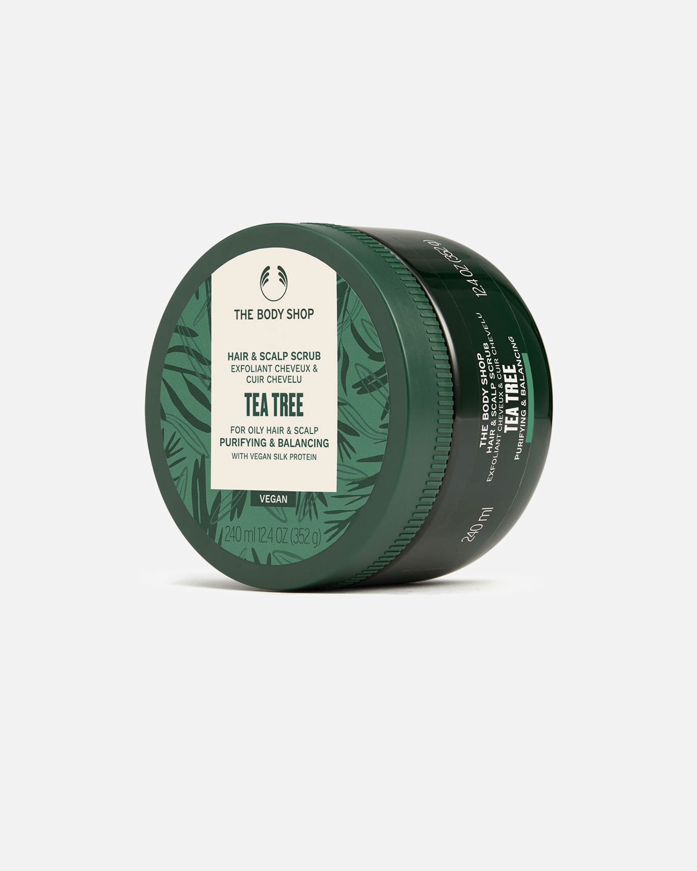 Peeling do skóry głowy dla Unisex Peeling do włosów TEA TREE 240 ml