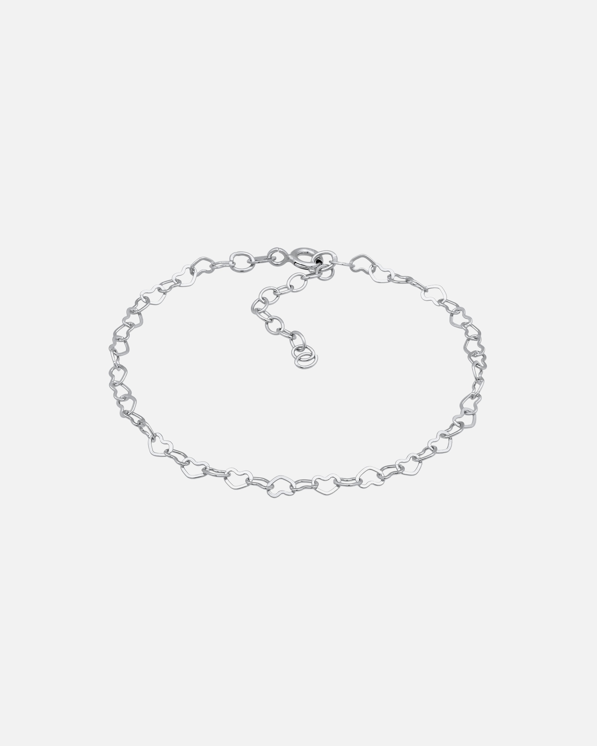 Bransoletka dla Kobieta Elli Damski pierścionek Heart Love połączenie ze srebrem próby 925 Sterling Silver silberfarben