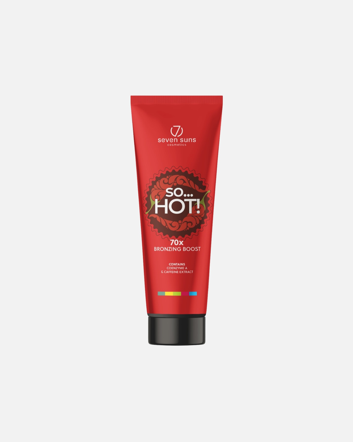 Balsam do opalania dla Unisex 7suns Default Brand Line Rozgrzewający tingle bronzer z karmelem i olejem z marchwi 250 ml