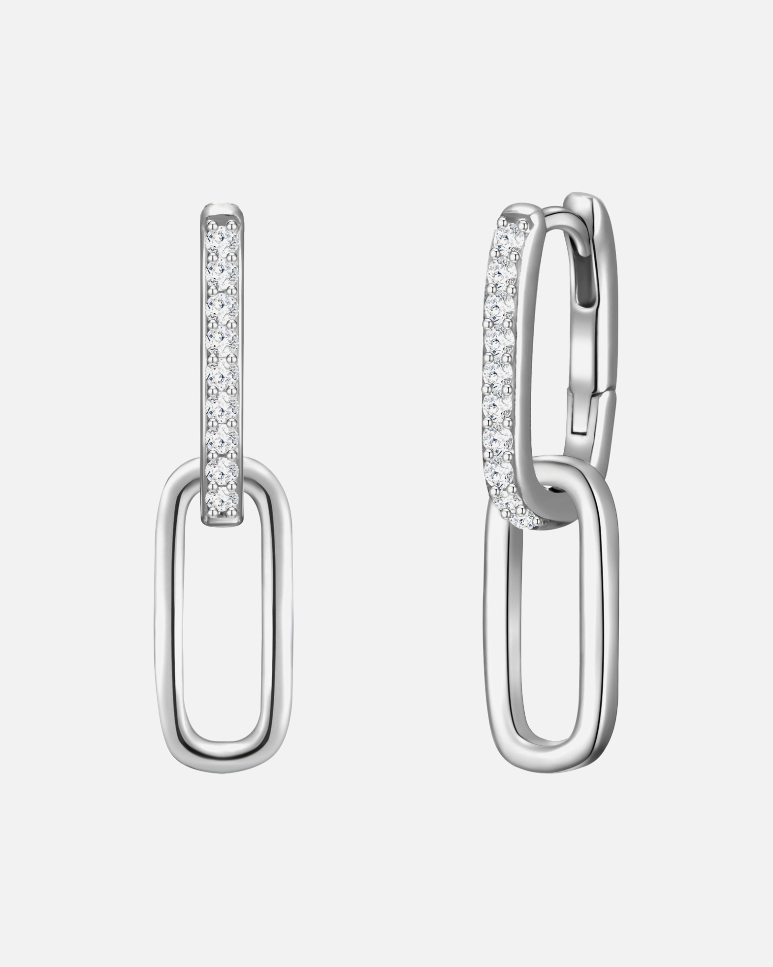 Obrączki dla Kobieta Glanzstücke München Kolczyki z Srebro wysokiej próby w Srebrny 25,1 mm