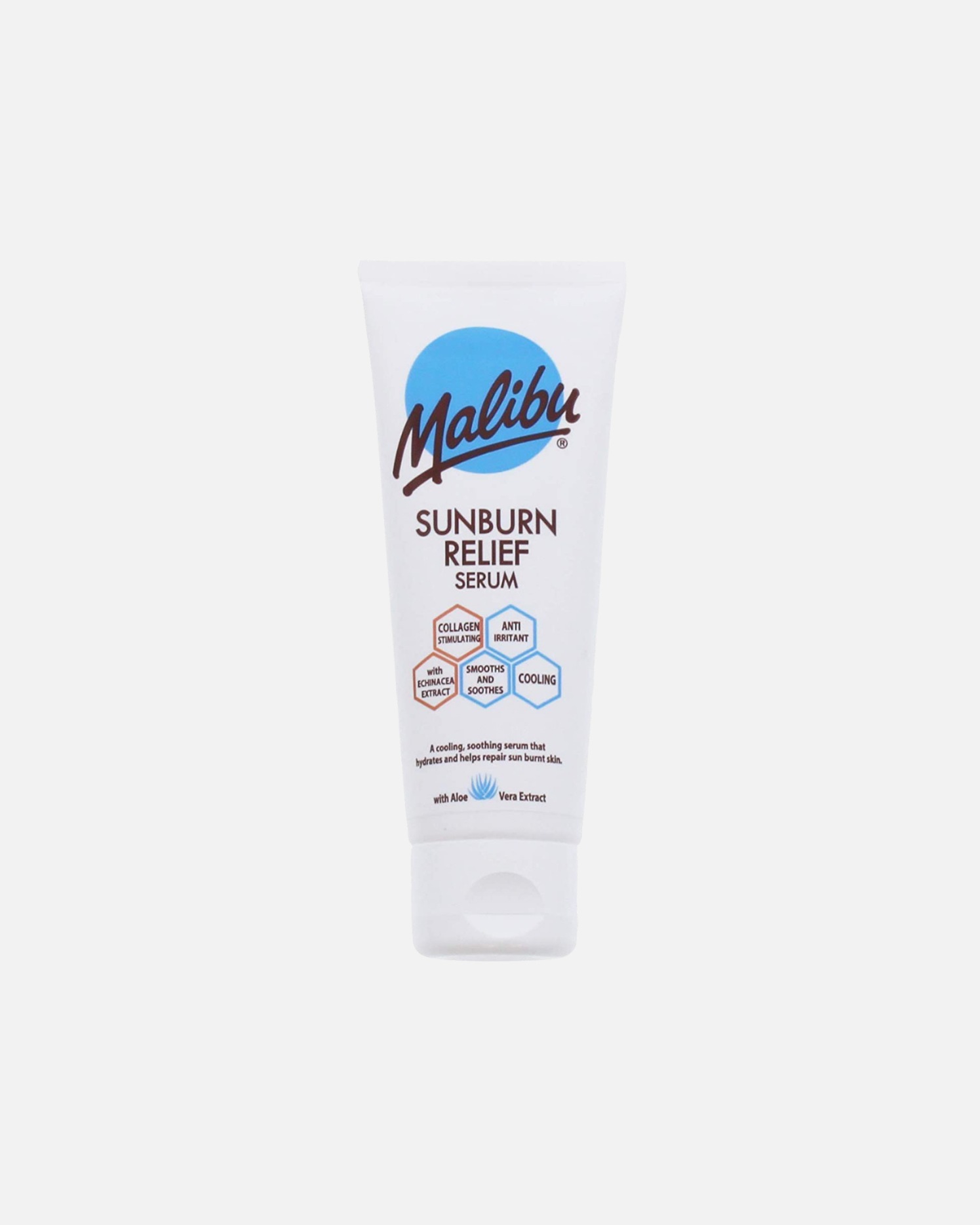 Pielęgnacja po opalaniu dla Unisex Sunburn Relief chłodzące serum po opalaniu z aloesem i rumiankiem 75 ml
