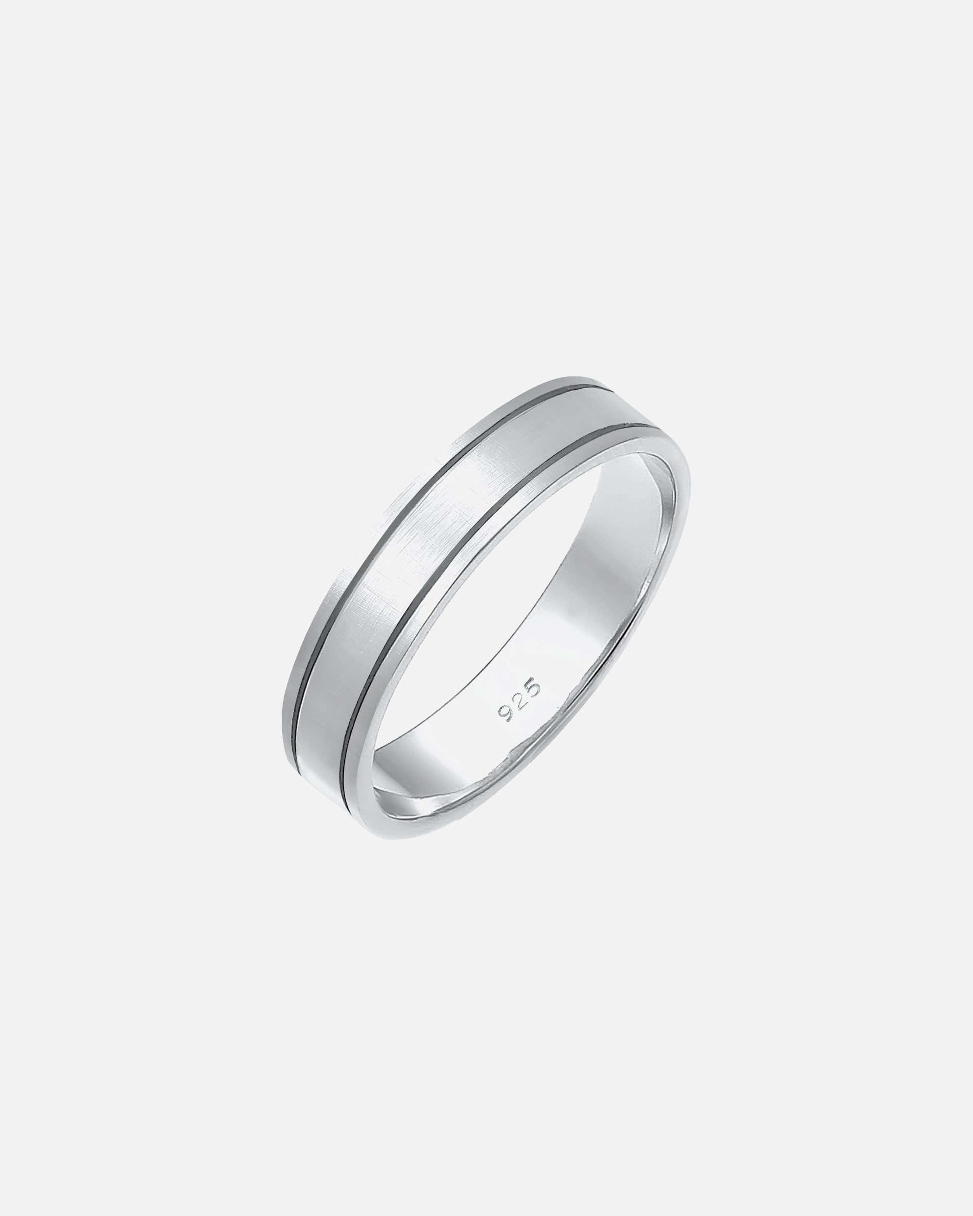 Pierścionek dla Kobieta Elli PREMIUM Damska obrączka ślubna w parze srebro 925 Sterling Silver 52