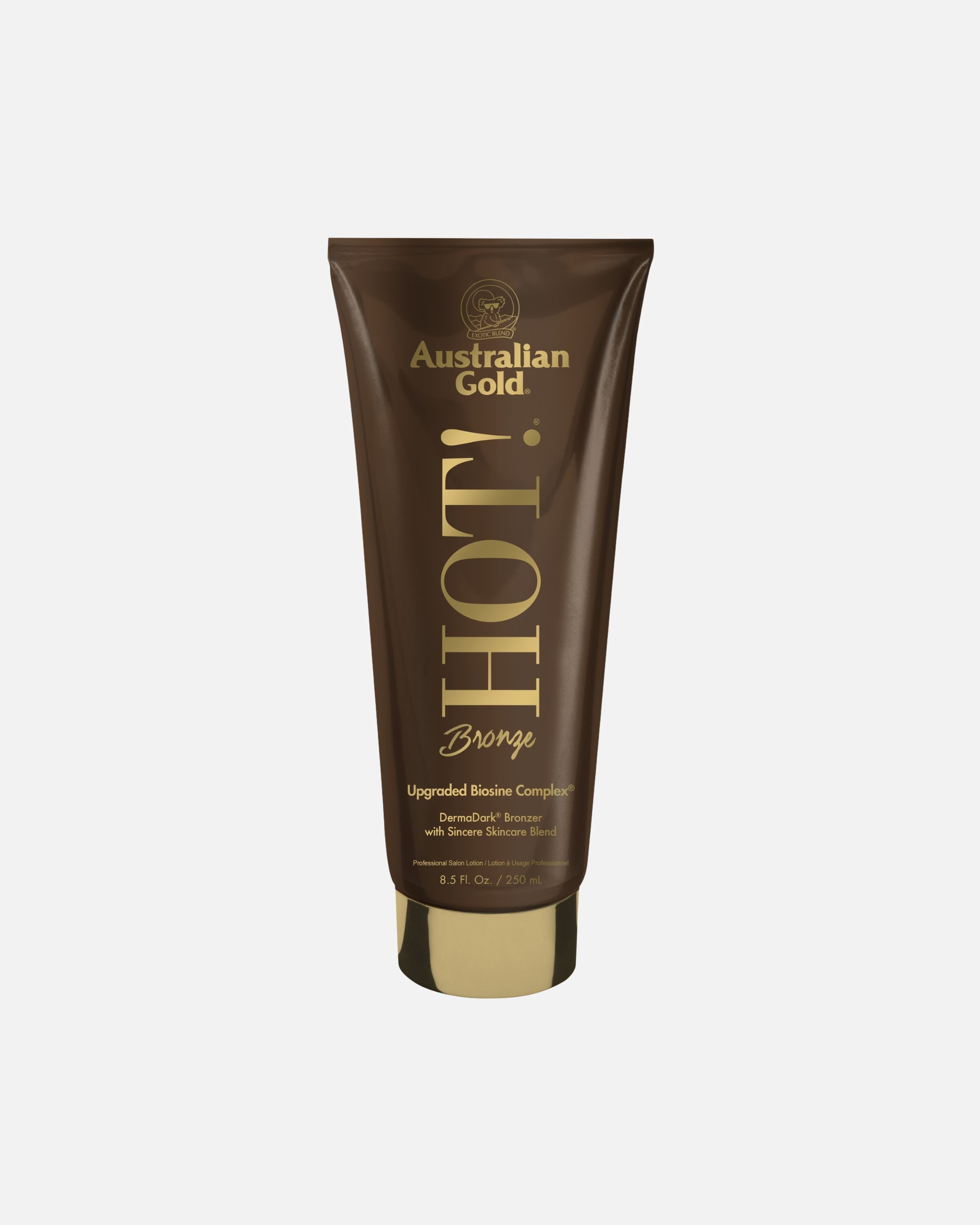 Krem przeciwsłoneczny do ciała dla Unisex Australian Gold Hot! balsam brązujący przedłużający opaleniznę 250 ml