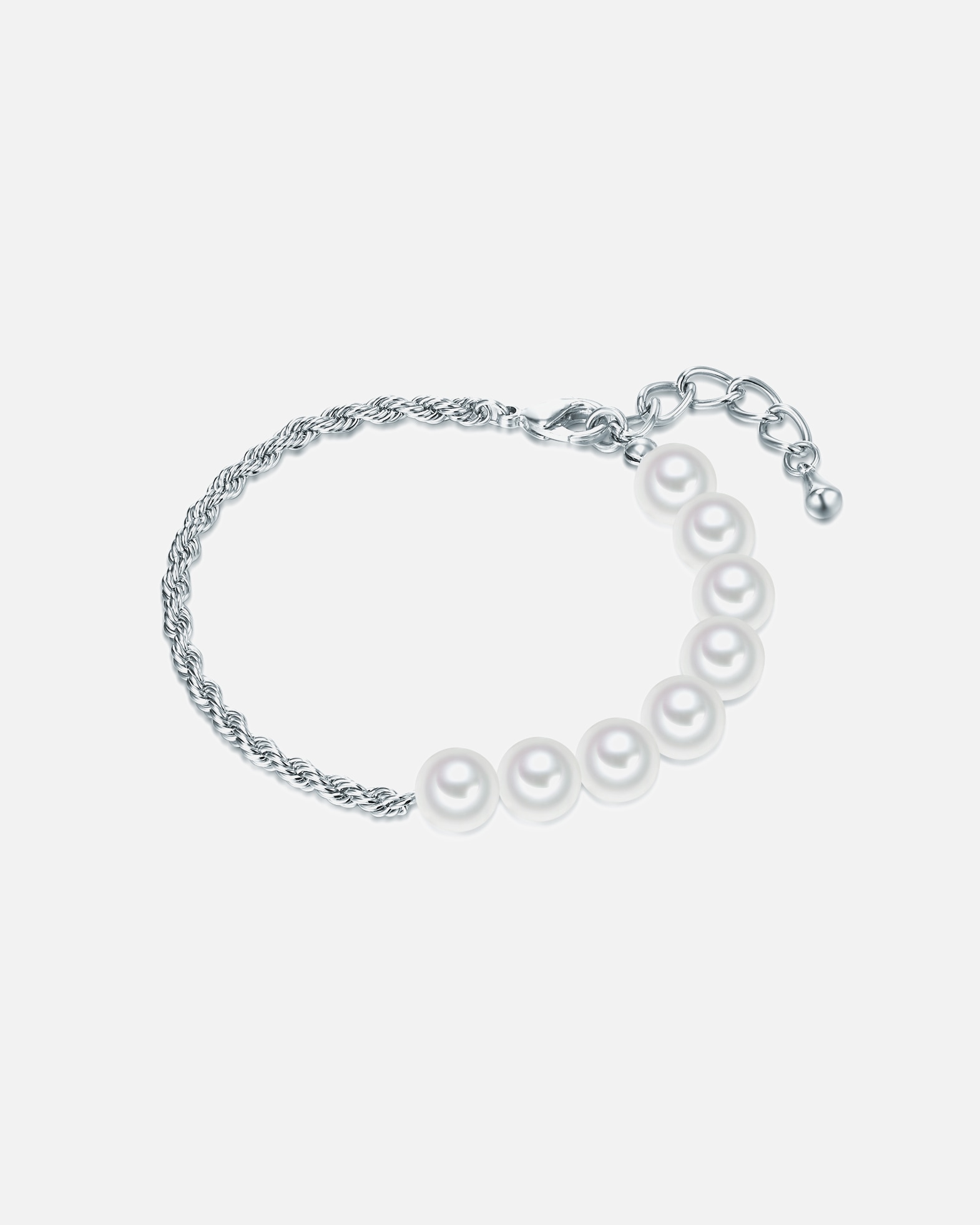 Bransoletka dla Kobieta Lulu & Jane Mosiadz Sztuczna perła 18,0 cm Basislänge + 3,0 cm Verlängerung