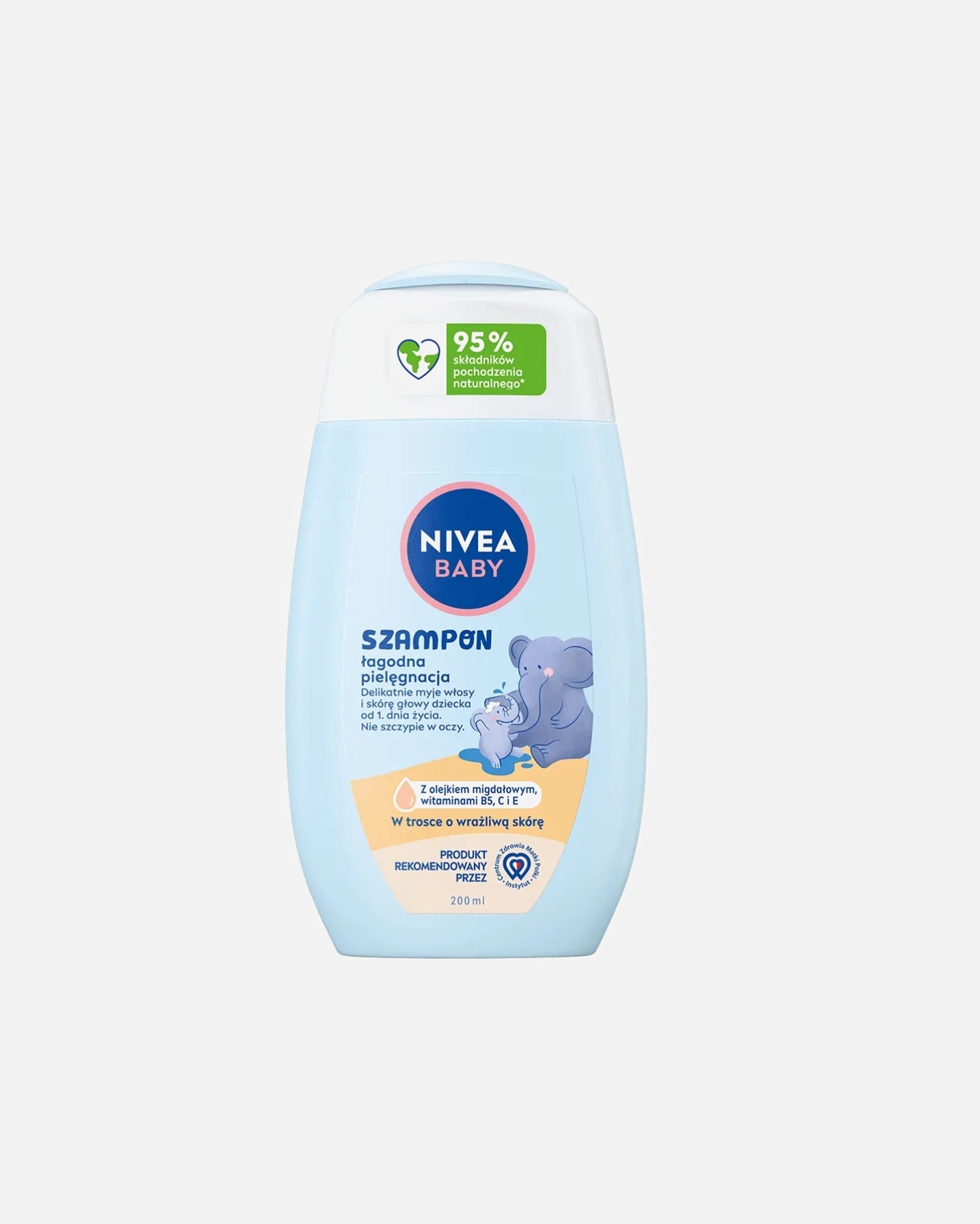 Szampon do włosów dla Unisex NIVEA BABY 200 ml