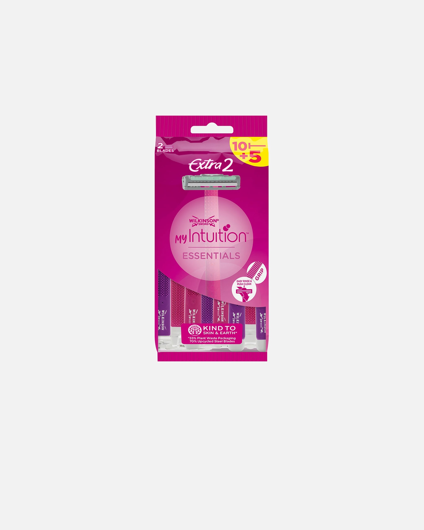 Brzytwa dla Kobieta Wilkinson Jednorazowe maszynki do golenia EXTRA 2 MY INTUITION 1 sztuka