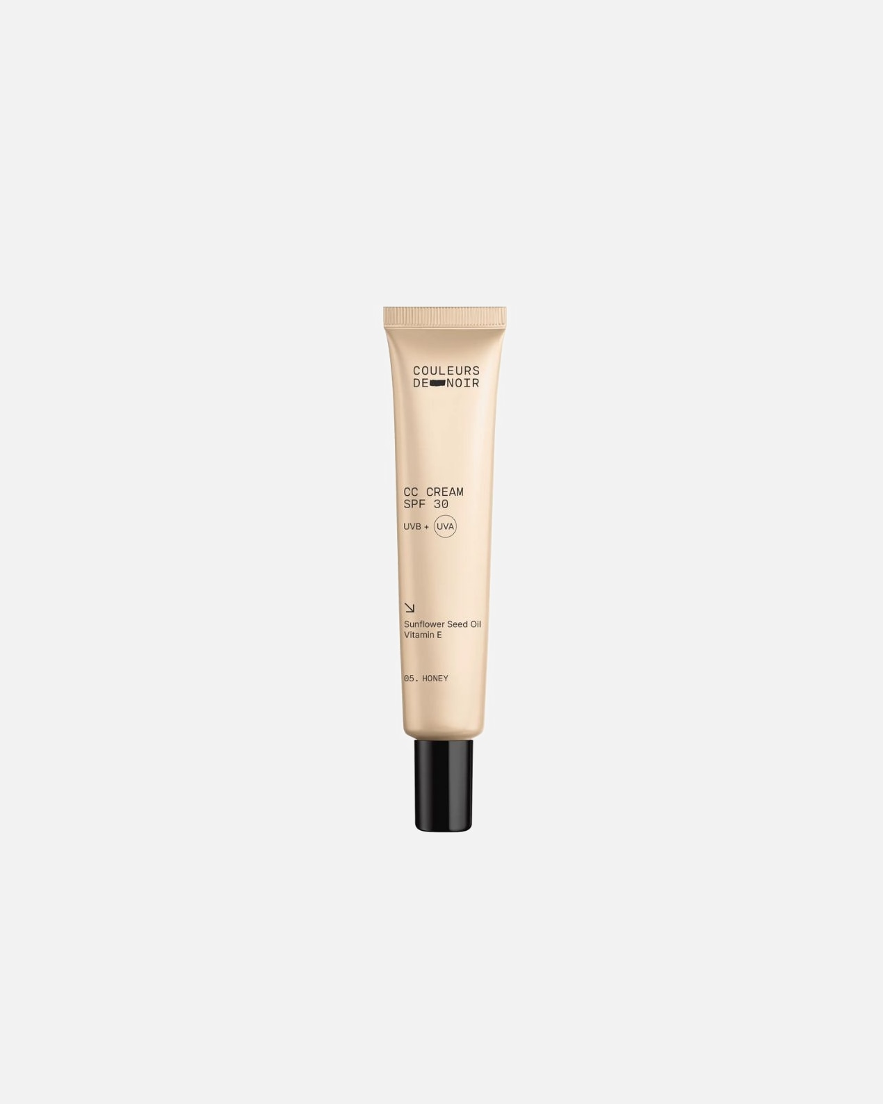 Krem CC dla Kobieta Couleurs de Noir Krem korygujący koloryt CC Cream SPF 30 honey