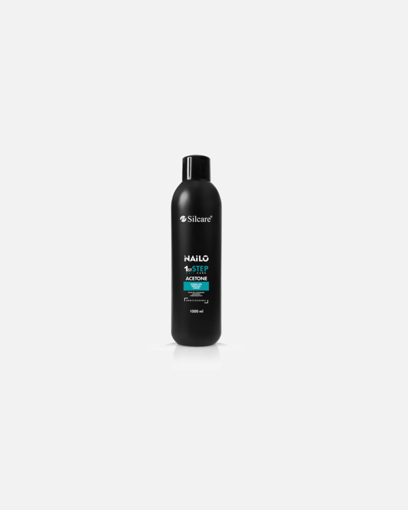 Zmywacz do paznokci dla Unisex Silcare Nailo 1st Step Nail Acetone 1000 ml
