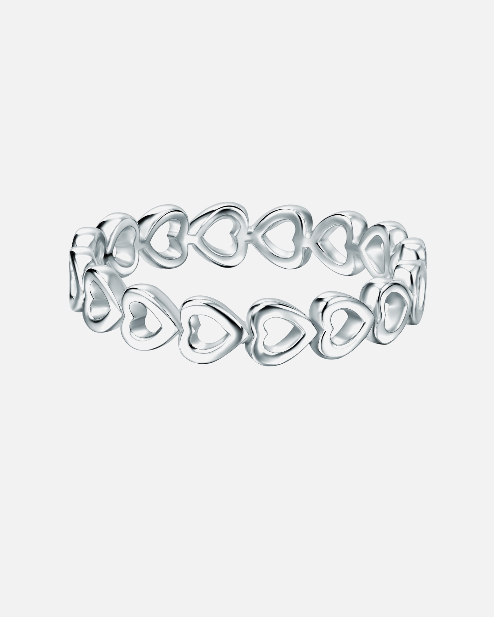 Pierścionek dla Kobieta Trilani Srebrny pierścionek srebro wysokiej próby Cyrkonia srebrny 56