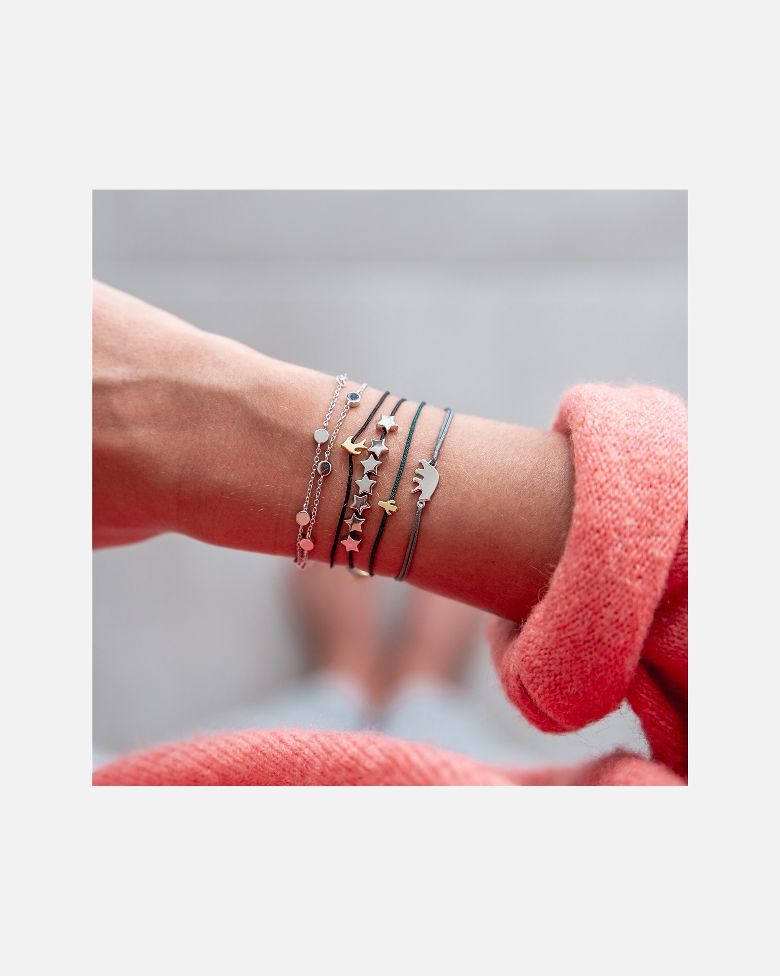 Bransoletka dla Kobieta Glanzstücke München Srebrna bransoleta Kaktus srebro wysokiej próby żółte złoto 15,0 - 22,0 cm, flexibel einstellbar