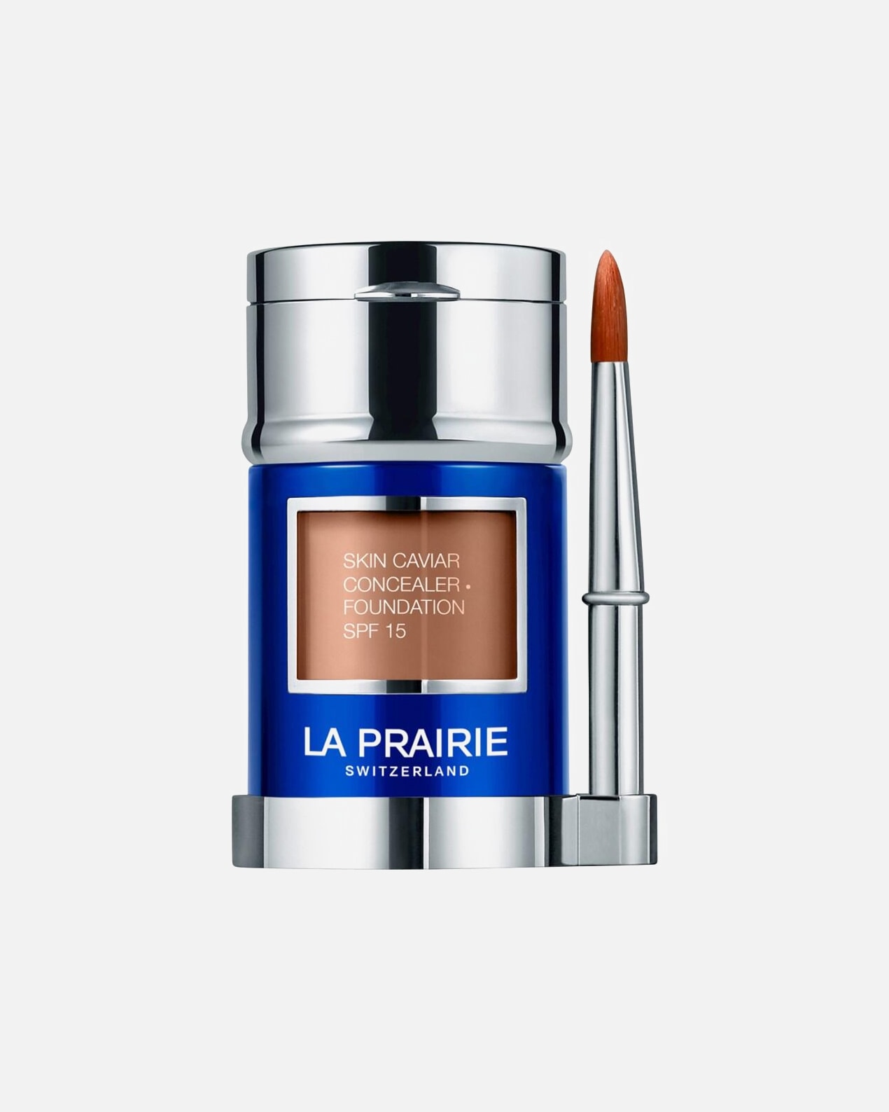 Podkład dla Unisex La Prairie Skin Caviar Complexion Complexion Concealer Foundation SPF 15 SATIN NUDE Porcelaine Blush