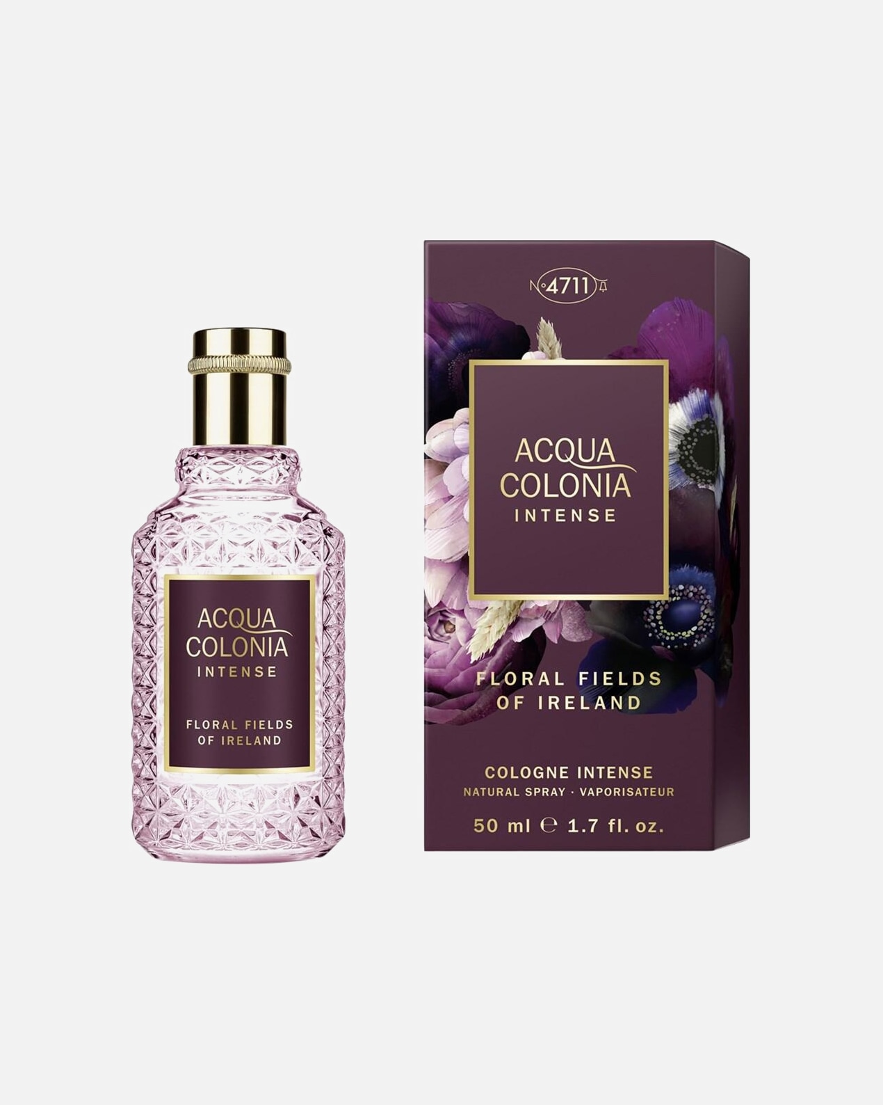 Woda kolońska dla Unisex 4711 Acqua Colonia Acqua Colonia Intense Floral Fields of Ireland Eau de Cologne Spray 50 ml