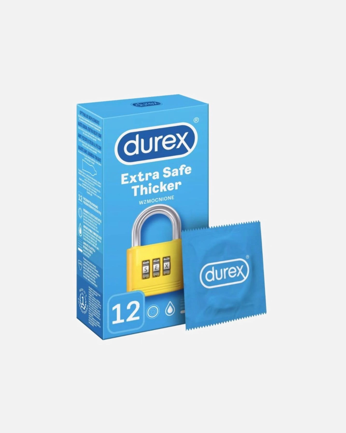 Prezerwatywa dla Unisex Durex Extra Safe 12 szt