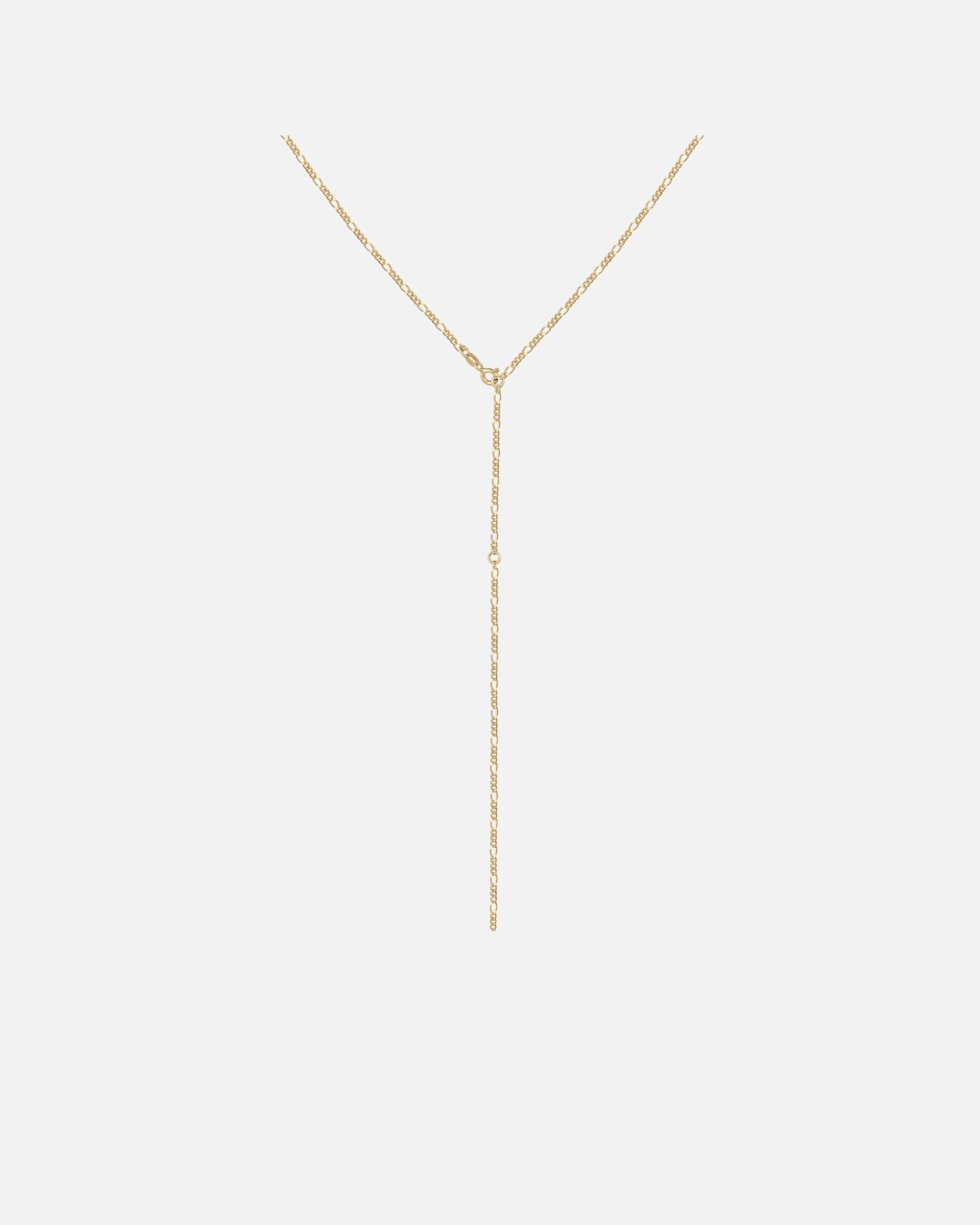 Naszyjnik dla Kobieta Elli Damski Figaro łańcuszek Y Trend regulowany w srebrze 925 Sterling Silver goldfarben