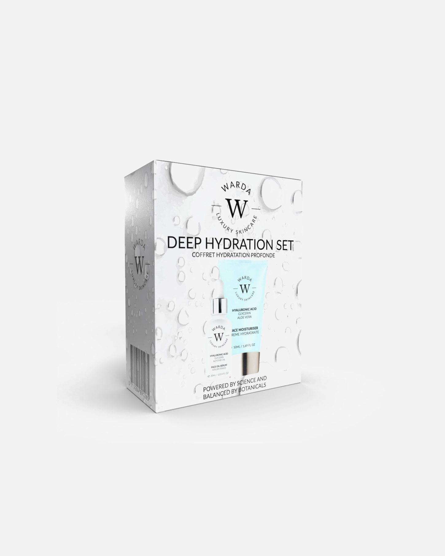 Zestaw do pielęgnacji twarzy dla Kobieta WARDA LUXURY SKINCARE Zestaw do głębokiego nawilżania 1 sztukakaka