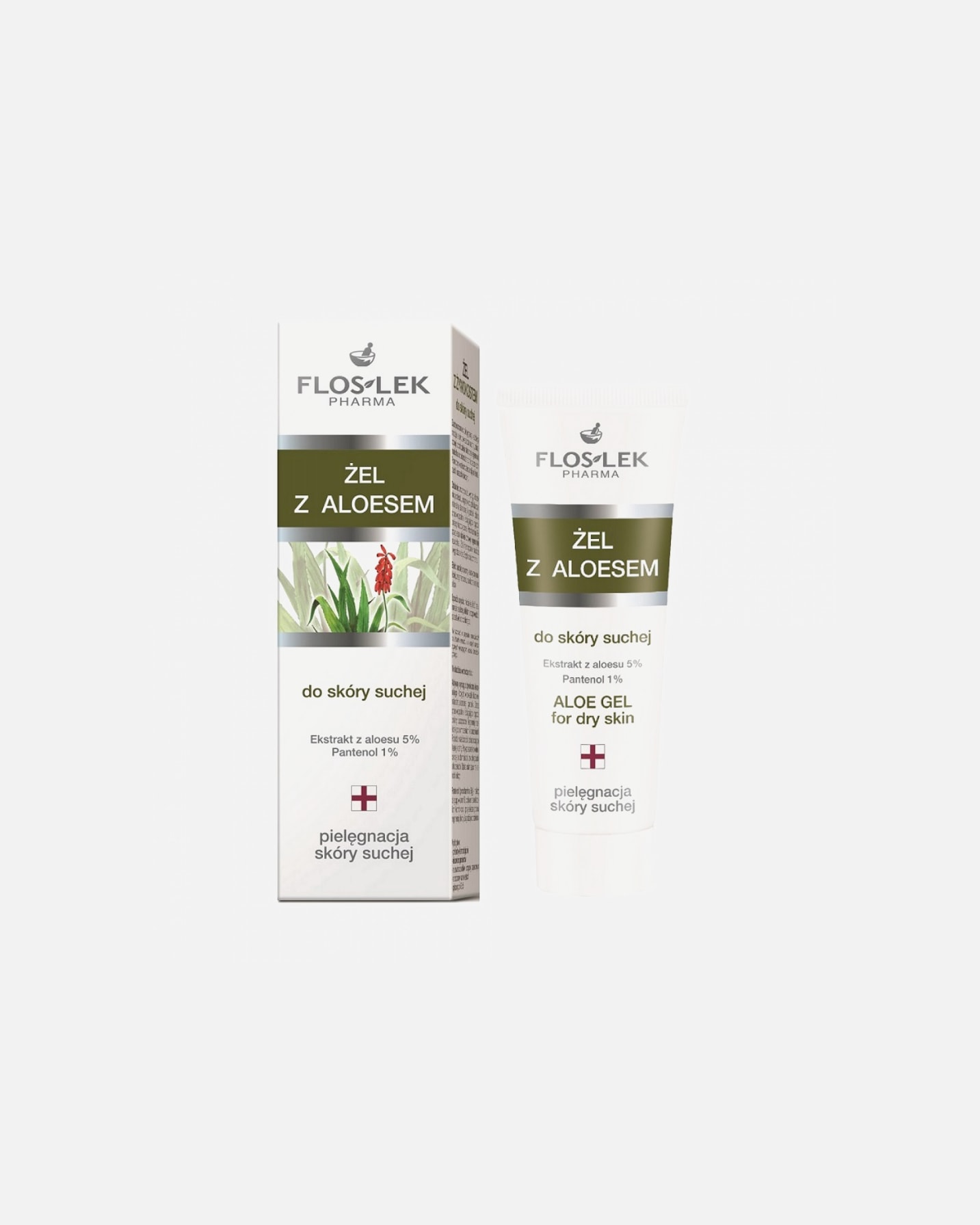 Żel do golenia dla Kobieta Floslek Aloe For Dry Skin 200 ml