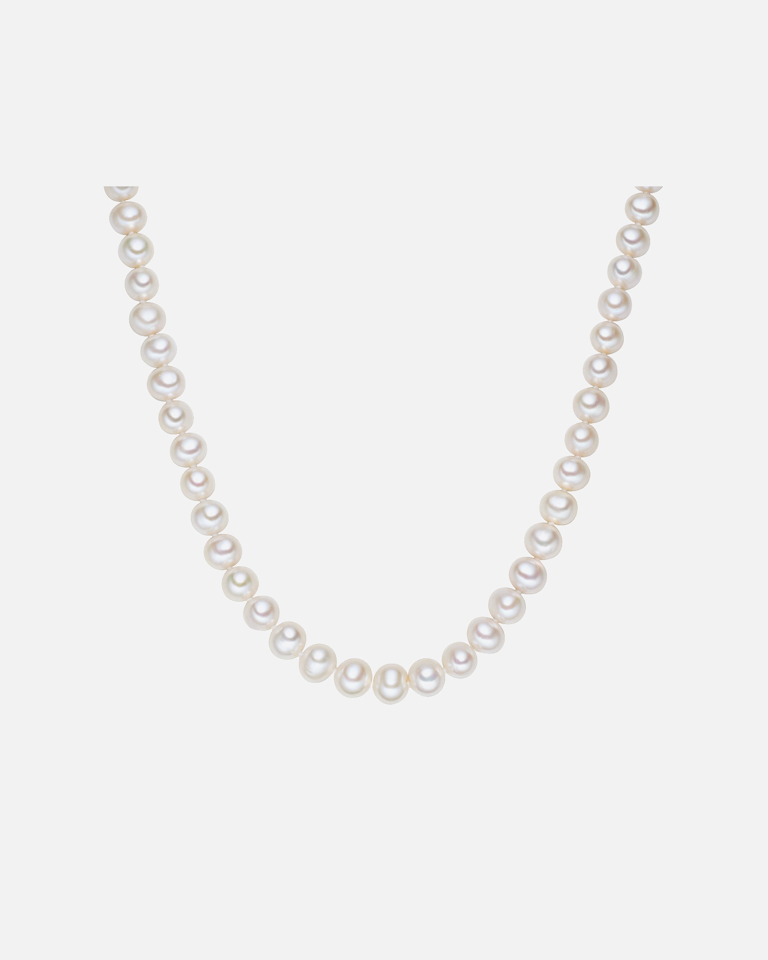 Naszyjnik dla Kobieta Lulu & Jane Srebro wysokiej pr óby Perła hodowlana słodkowodna 40,0 cm