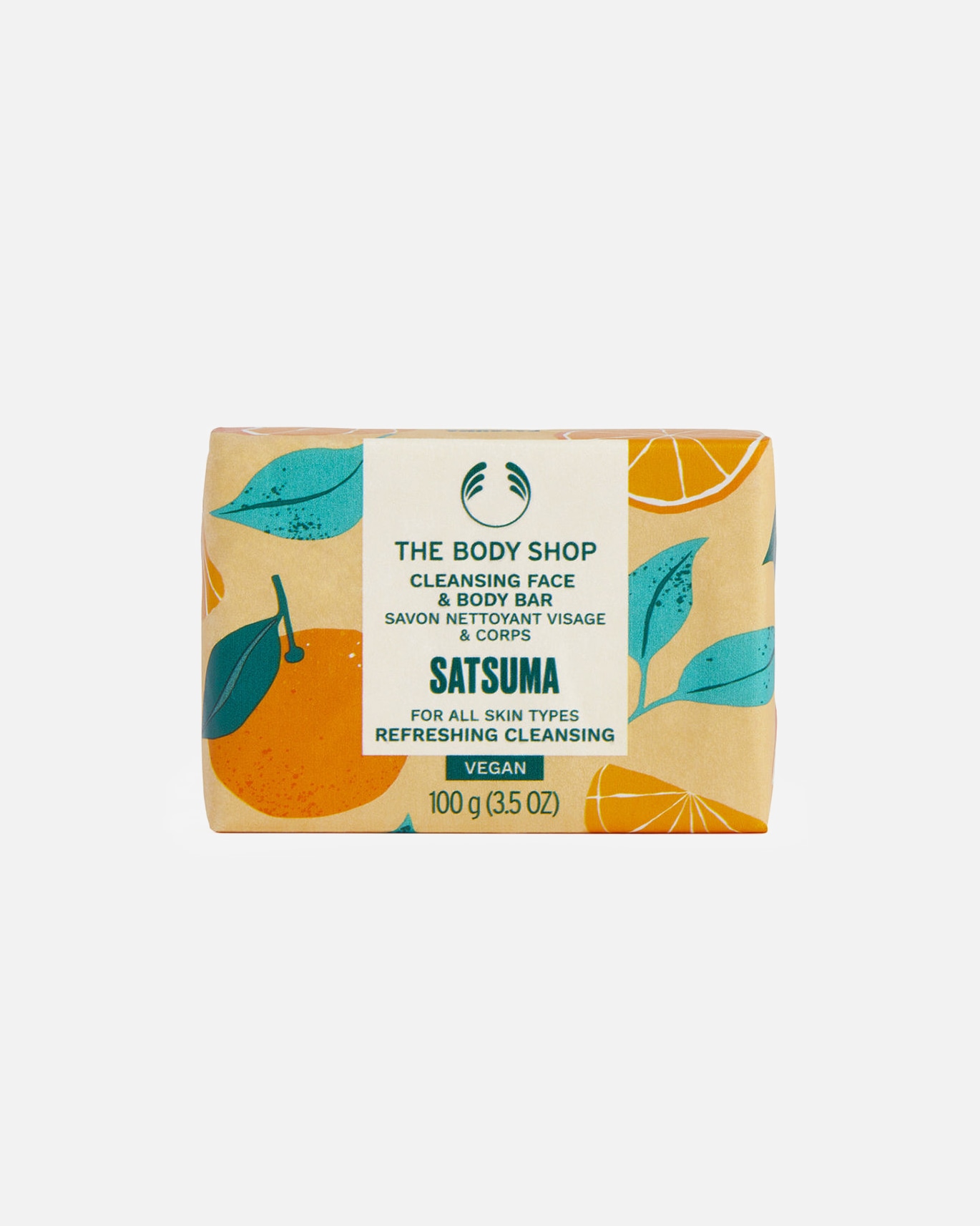 Mydło do twarzy dla Unisex Mydło SATSUMA 100 gr
