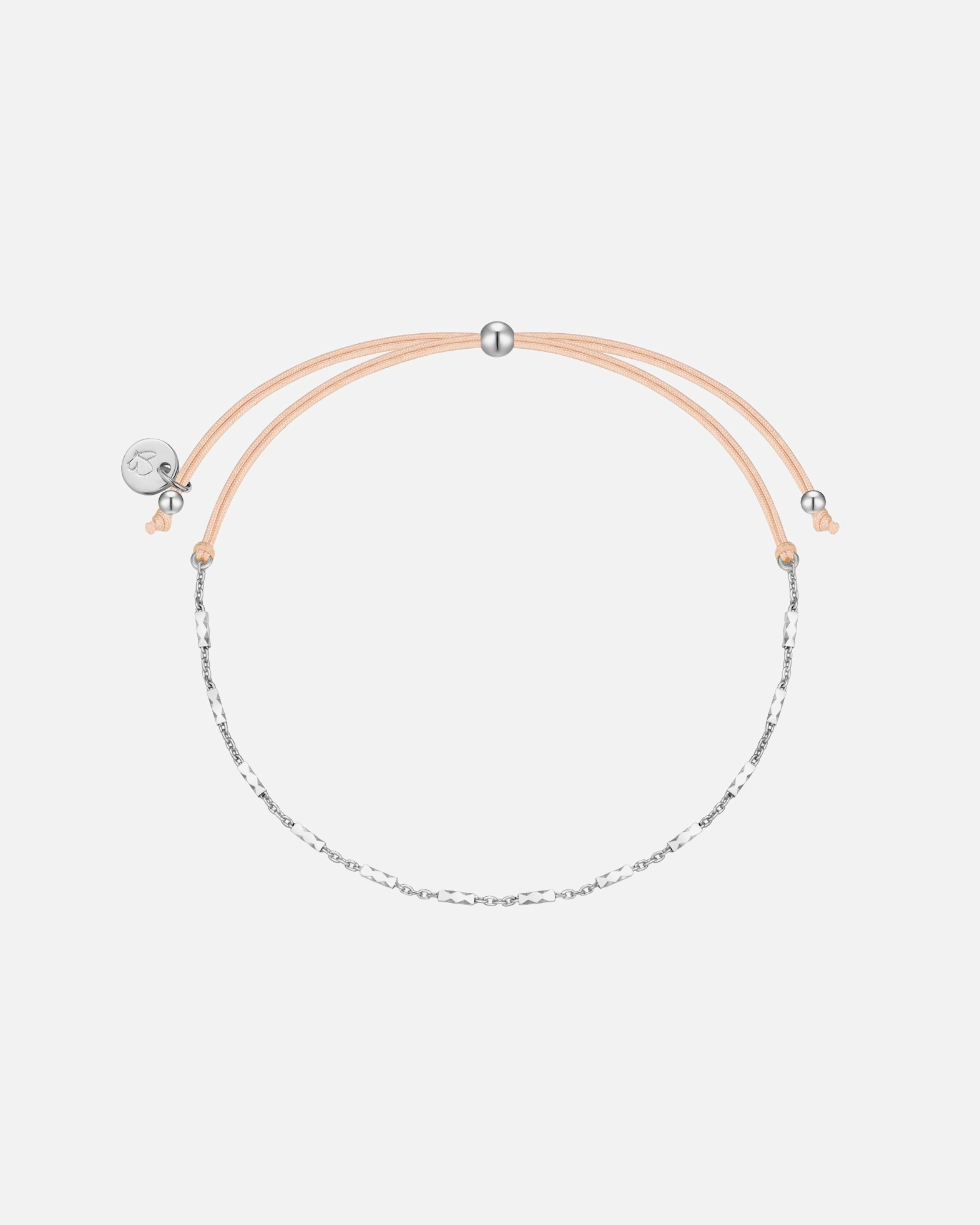 Bransoletka dla Kobieta Glanzstücke München Bransoletka z srebra próby 925 w kolorze srebrnym 15,0 - 22,0 cm, flexibel einstellbar