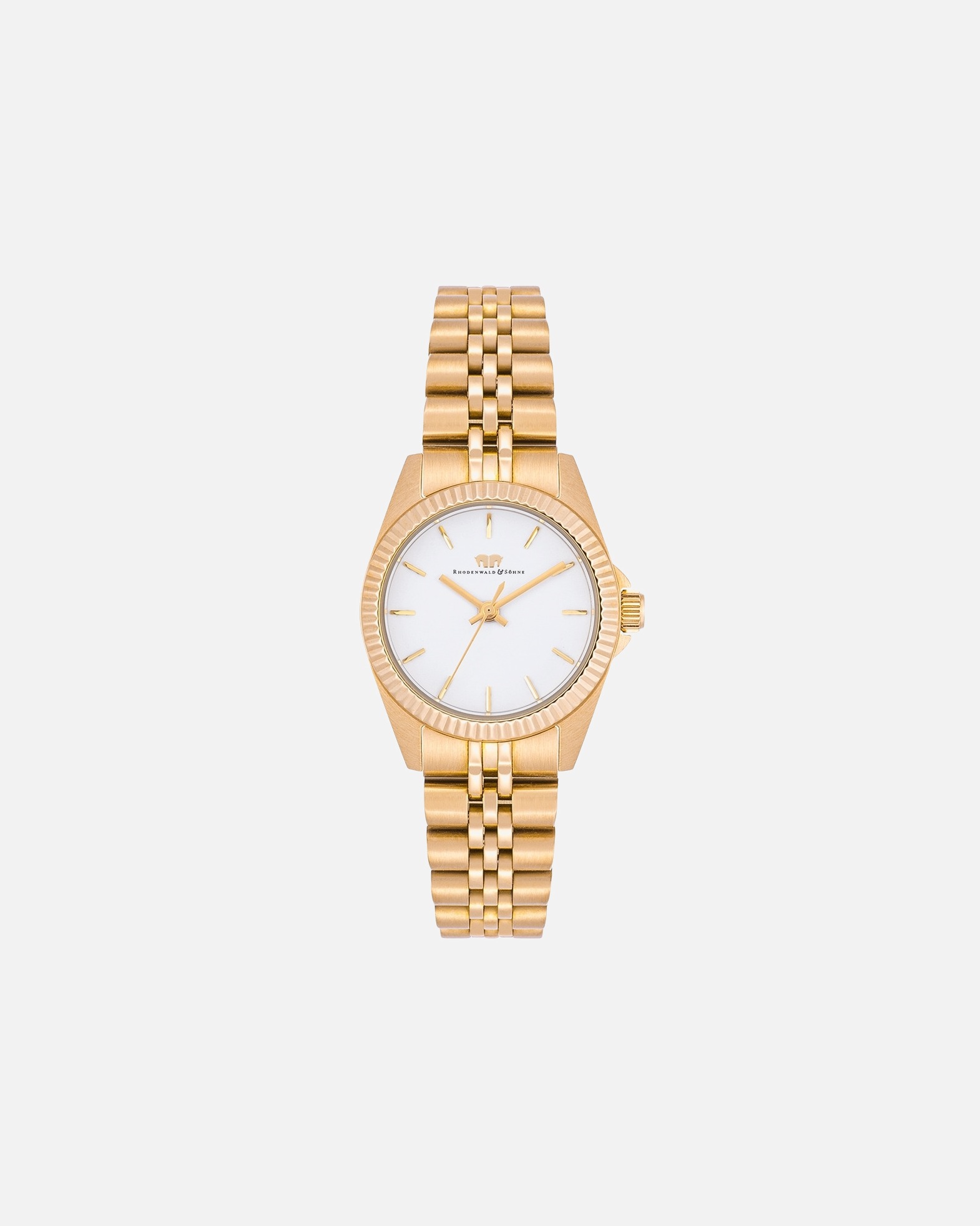 Zegar dla Kobieta Zegarek kwarcowy Cassina żółte złoto Stal nierdzewna żółte złoto 27,5 mm