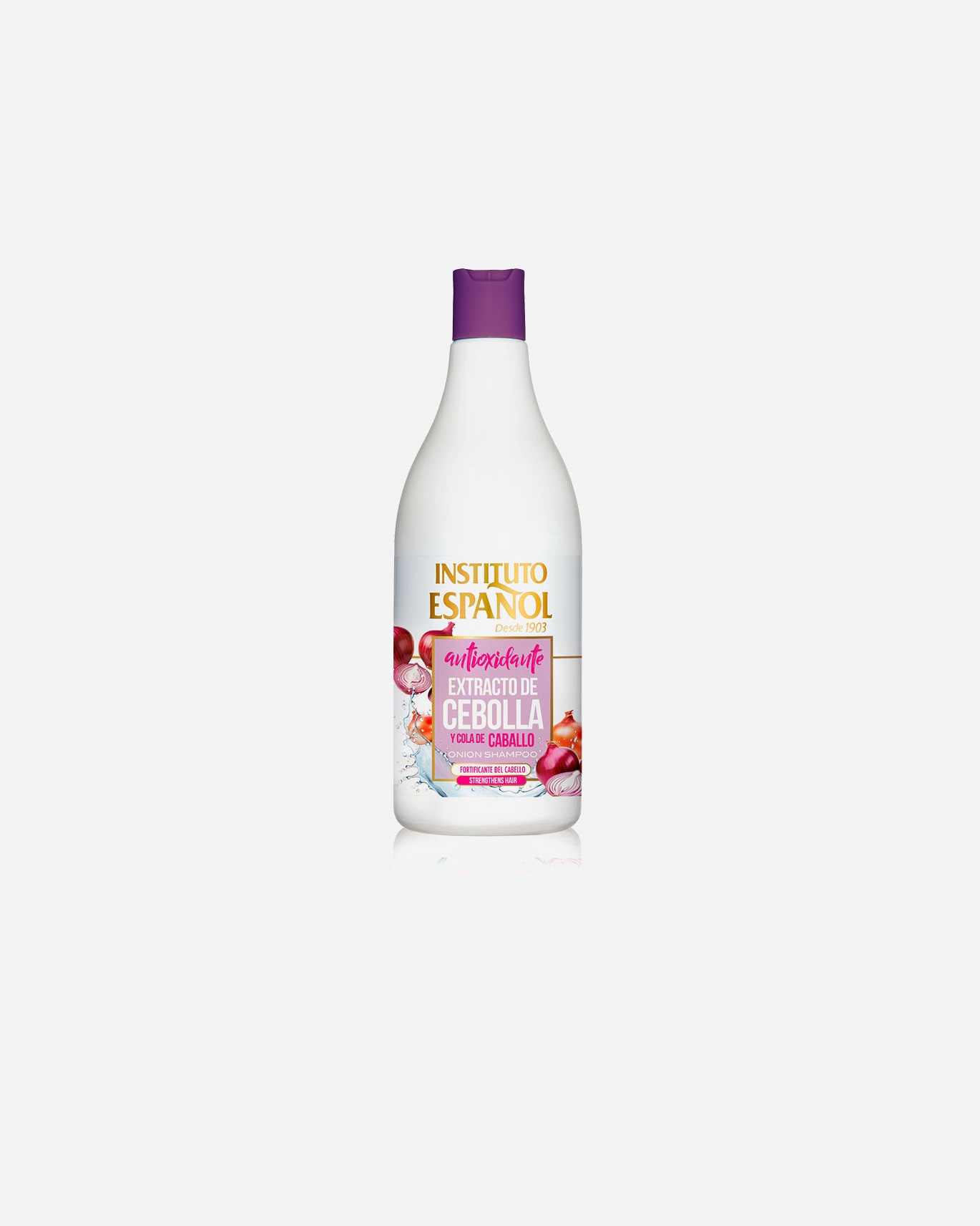Szampon do włosów dla Unisex Instituto Español Szampon z ekstraktem z cebuli 750 ml