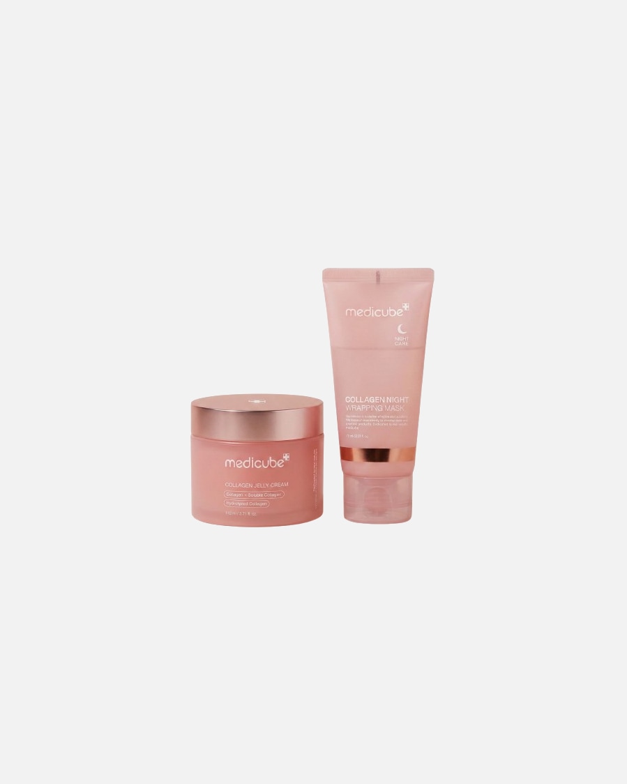Zestaw do pielęgnacji twarzy dla Unisex Medicube Day & Night Collagen Duo 1 sztuka