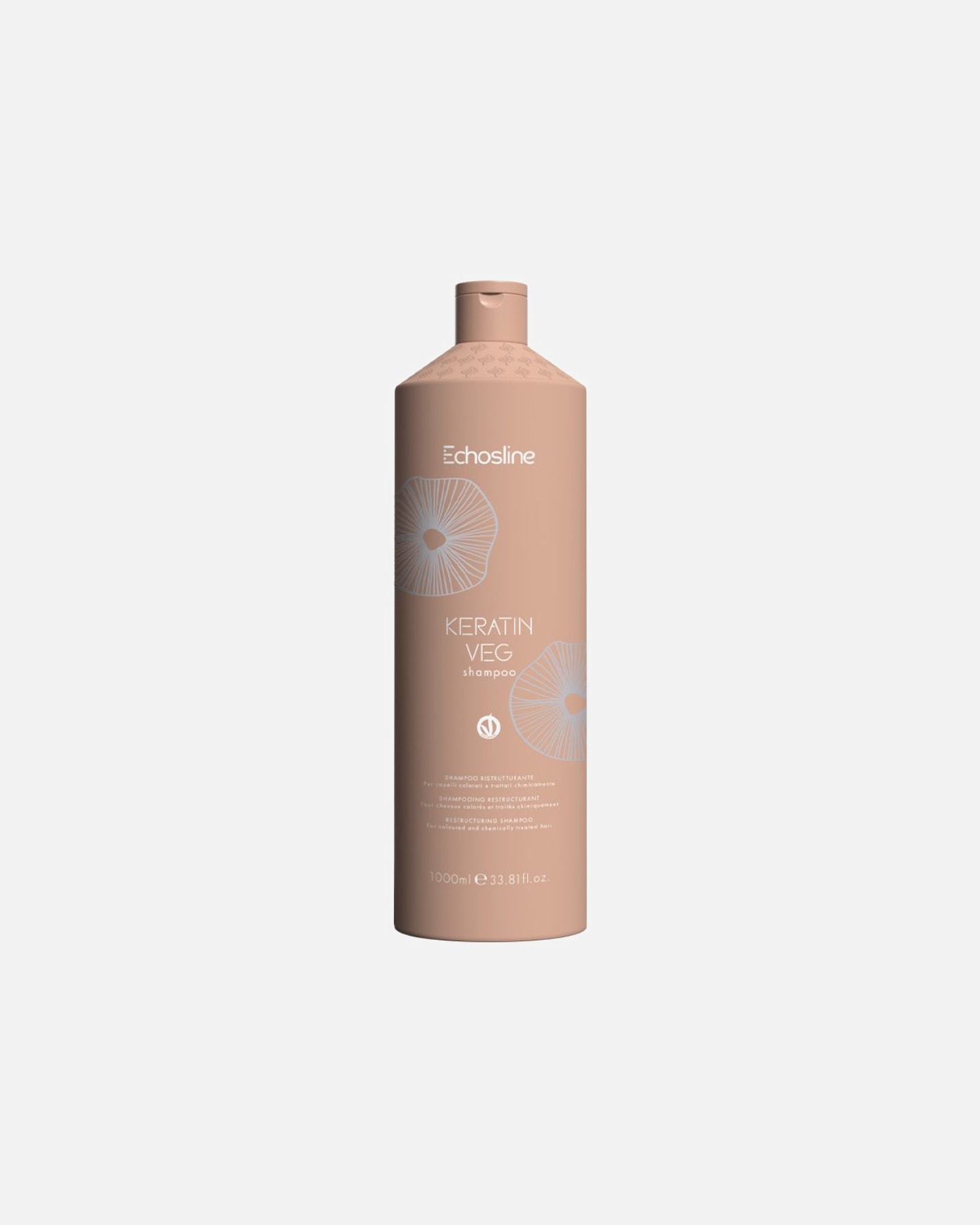 Szampon do włosów dla Kobieta Echosline Keratin Veg 1000 ml