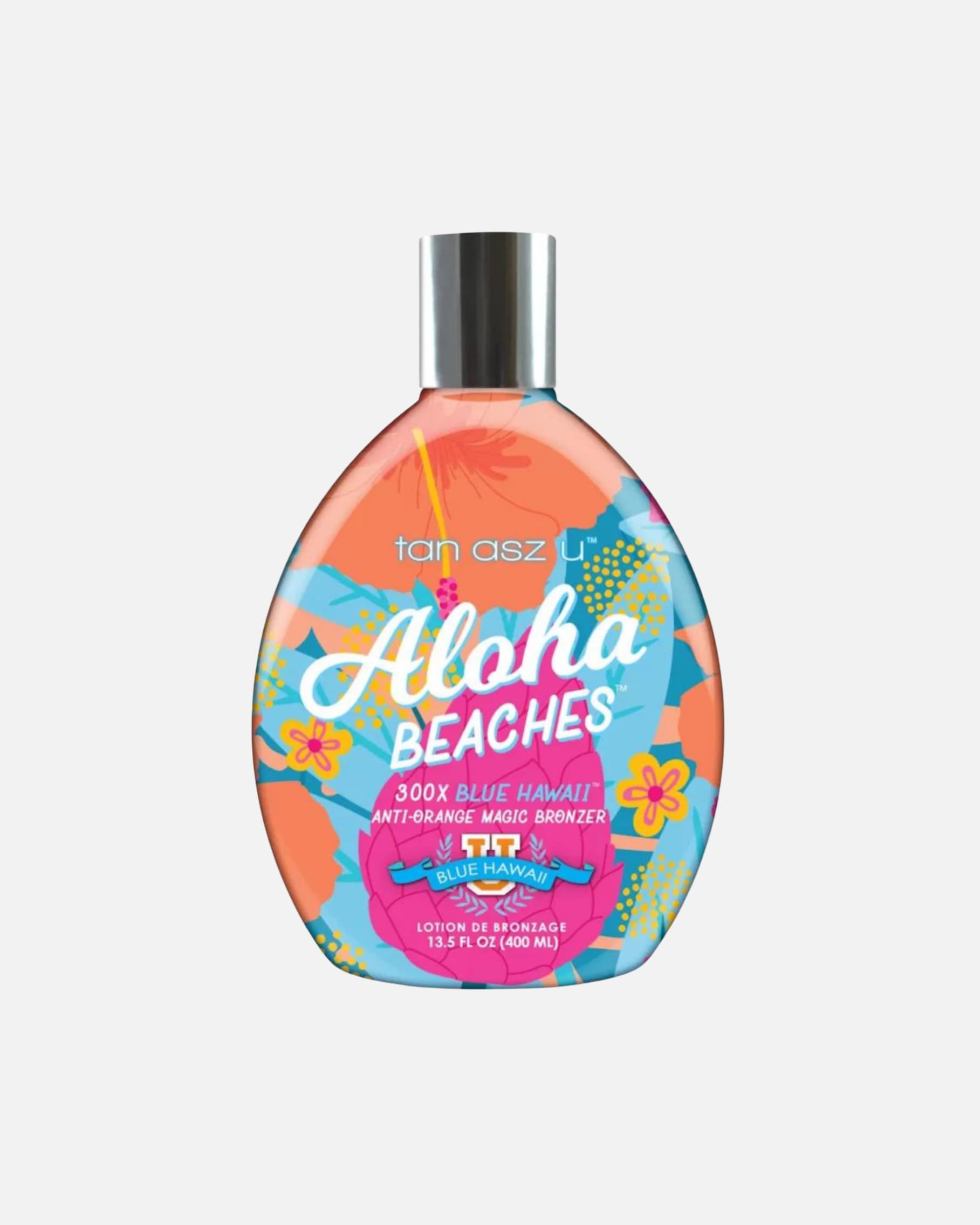 Samoopalacz dla Unisex Tan Asz U Default Brand Line Aloha Beaches bronzer do opalania z kompleksem ujędrniającym i efektem hawajskiej opalenizny 400 ml
