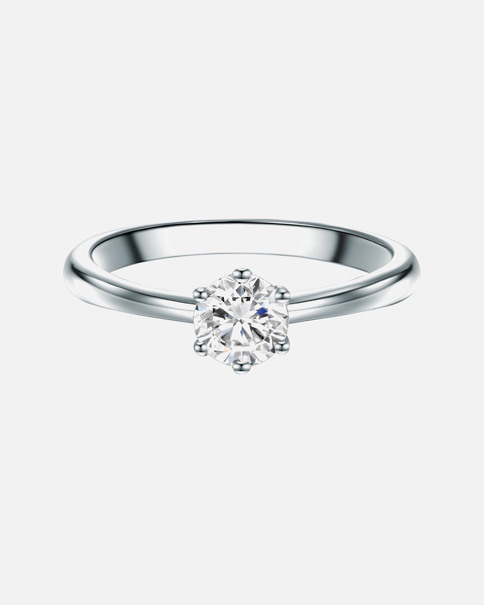 Pierścionek dla Kobieta Pierścionek z Srebro wysokiej próby w Srebrny 49