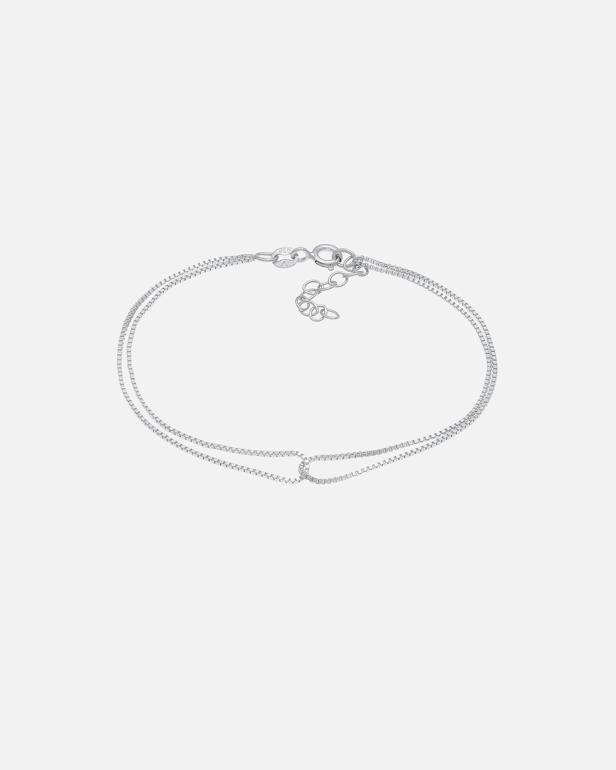 Bransoletka dla Kobieta Elli Damski Infinity skręcony Venetian Basic ze srebra próby 925 Sterling Silver silberfarben