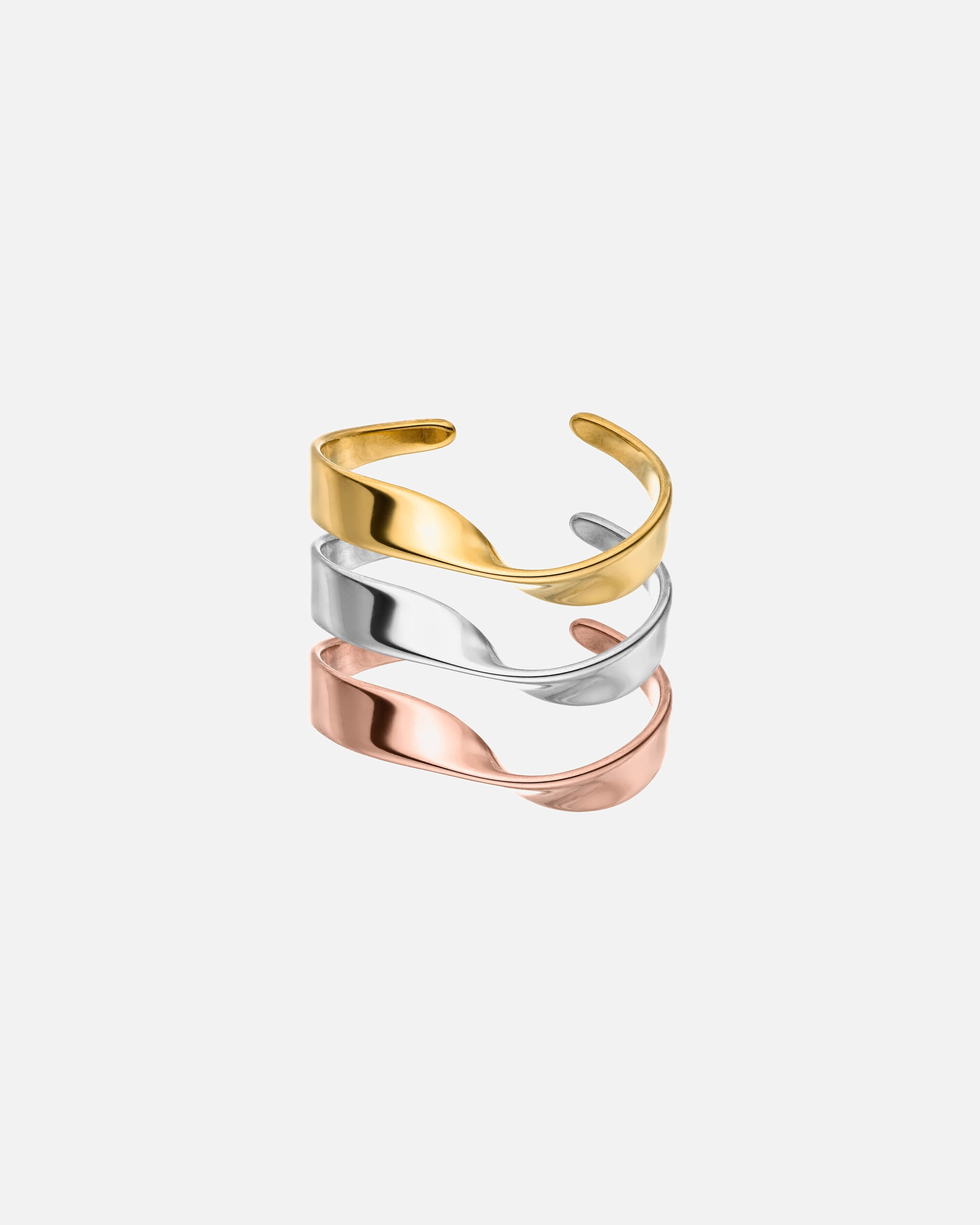 Pierścionek dla Kobieta Purelei Purelei Zestaw pierścionków Twist M/L