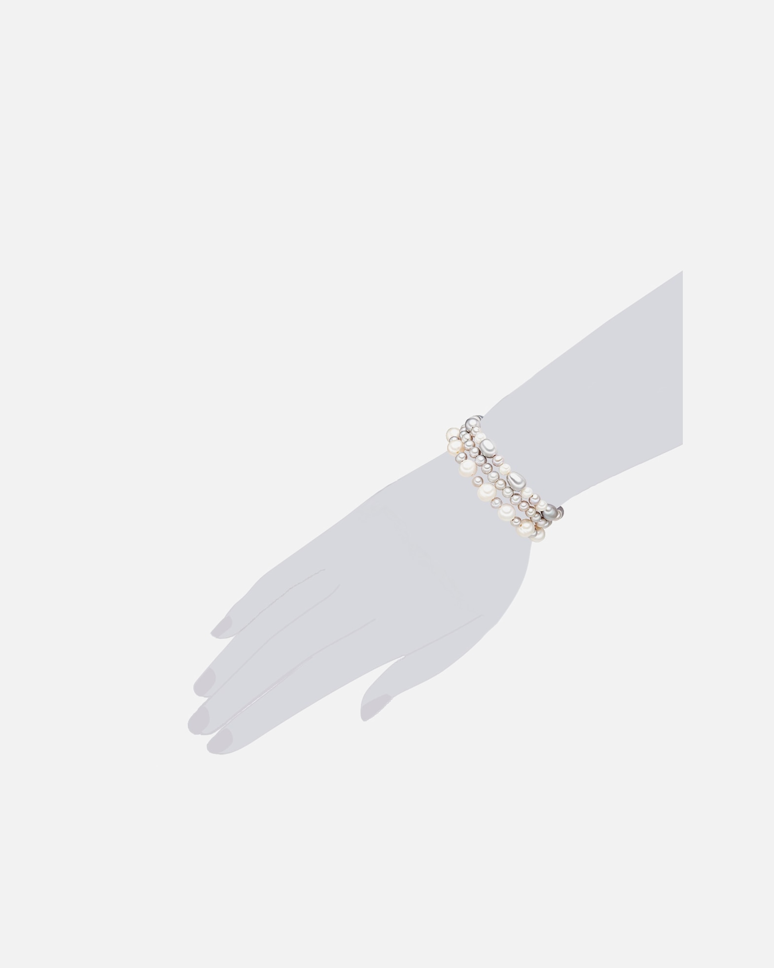 Bransoletka dla Kobieta Valero Pearls Bransoletka z pereł Perła hodowlana słodkowodna 19,0 cm