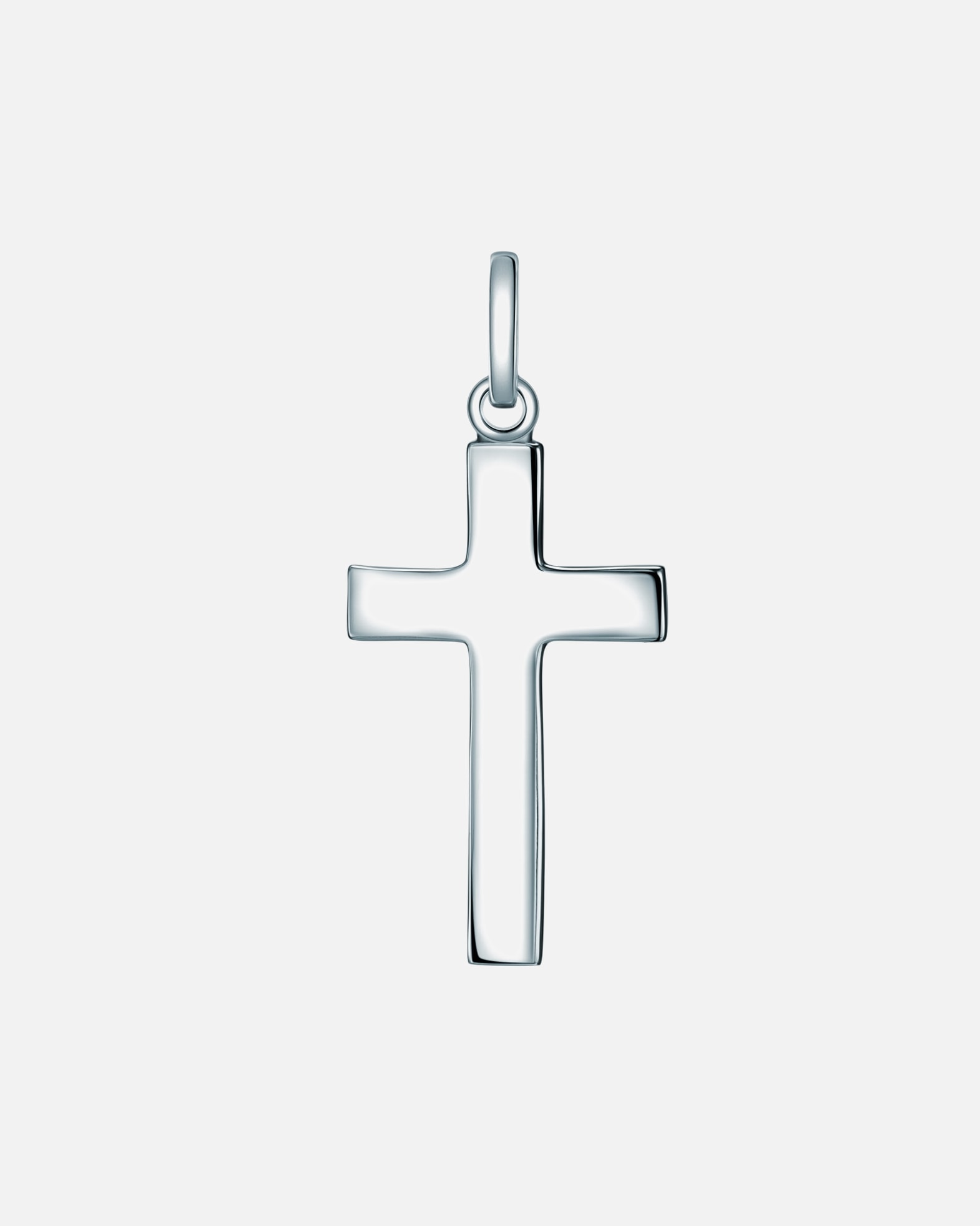 Zawieszka dla Kobieta Srebrny wisiorek Krzyżyk srebro wysokiej próby srebrny 26,0 mm
