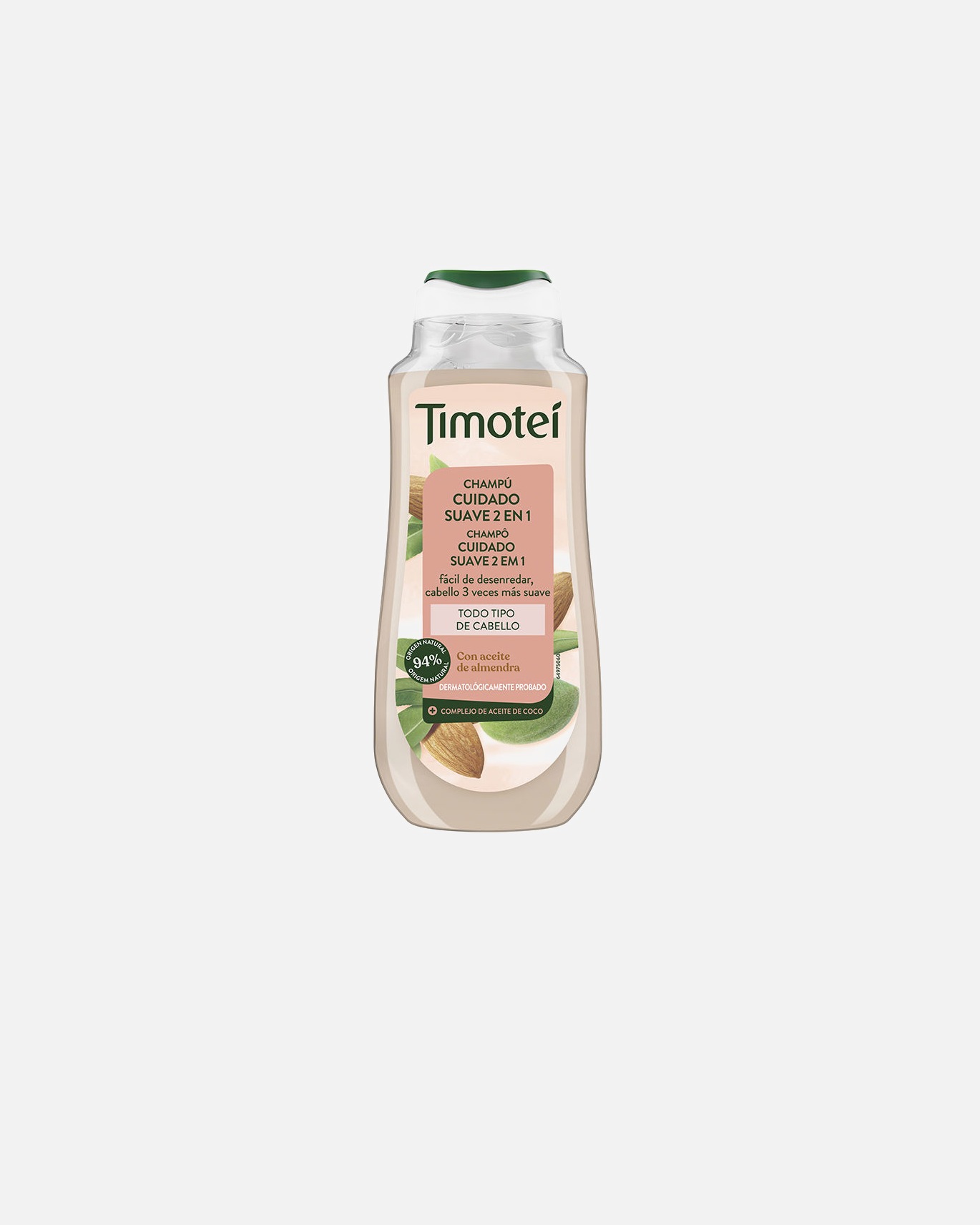 Szampon do włosów dla Unisex Timotei TIMOTEI 2 EN 1 ALMENDRAS 300 ml