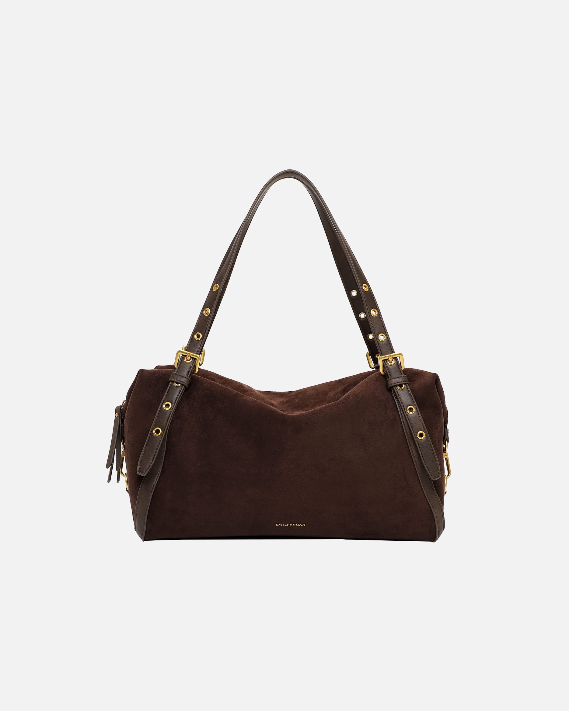 Torba dla Kobieta Emily & Noah Torebka Shopper E&N Laren Brown