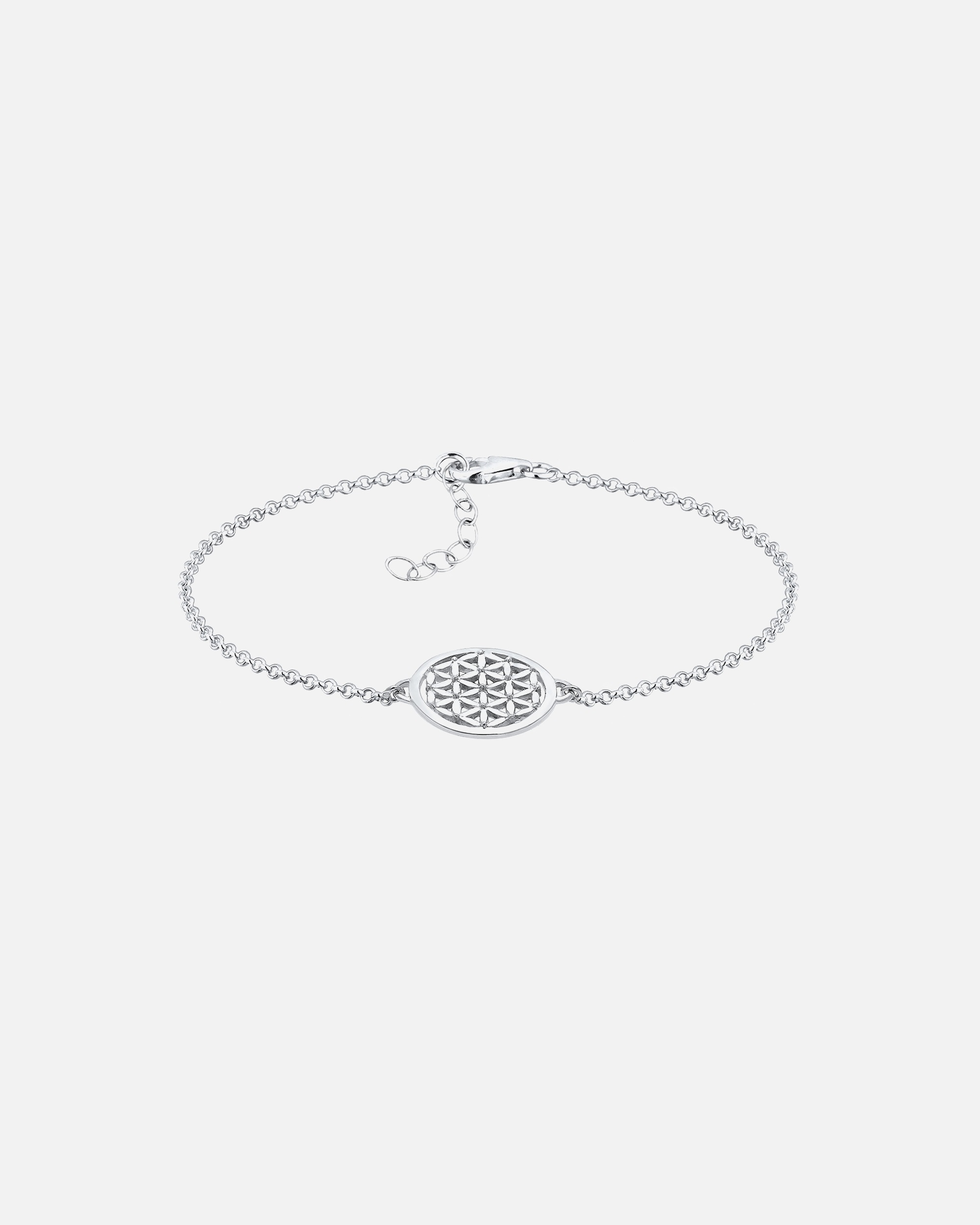 Bransoletka dla Kobieta Elli Elli Bransoletka Damski kwiat życia wycięty w srebrze próby 925 Sterling Silver 17