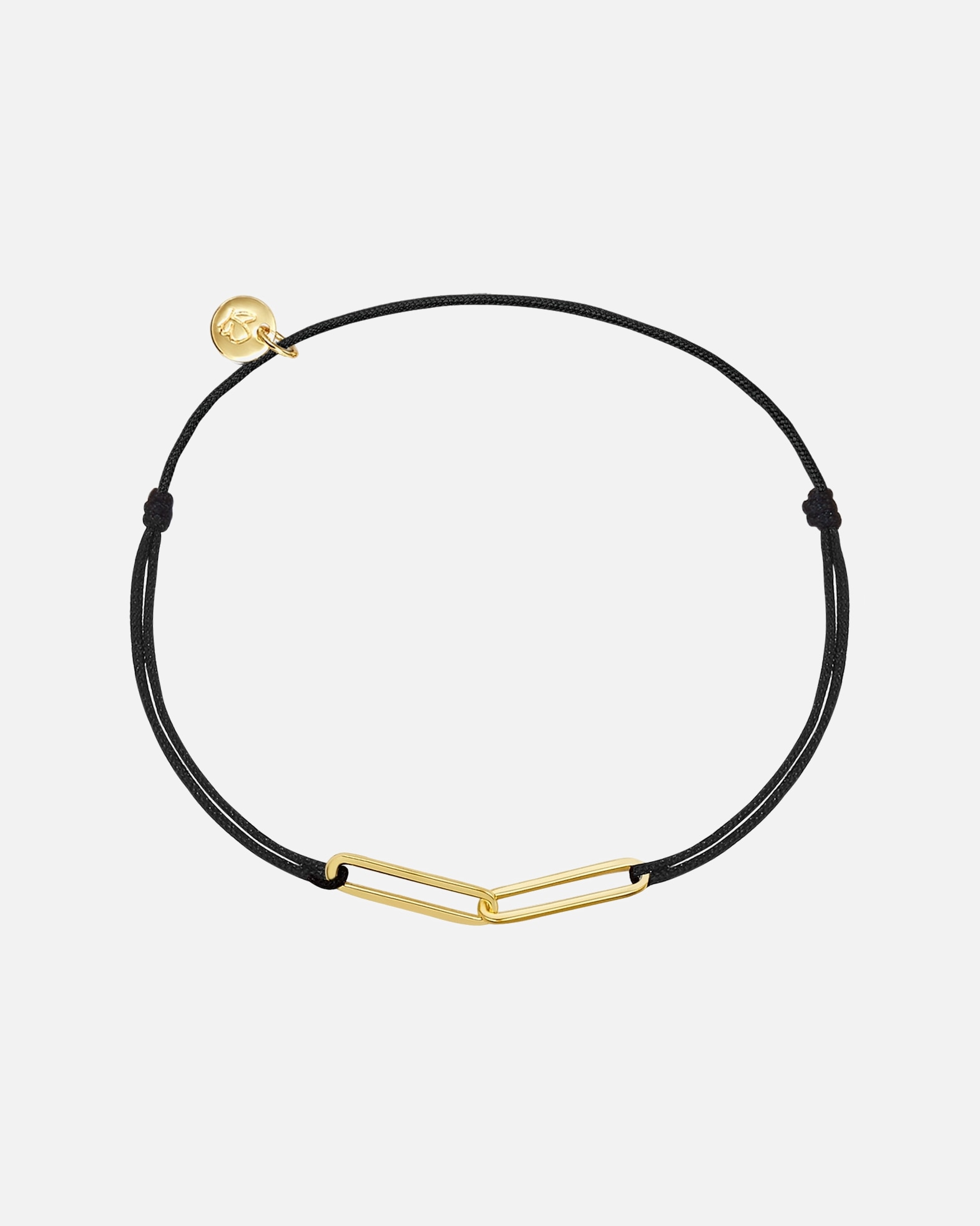 Bransoletka dla Kobieta Bransoletka tekstylna srebro wysokiej próby żółte złoto 15,0 - 22,0 cm, flexibel einstellbar