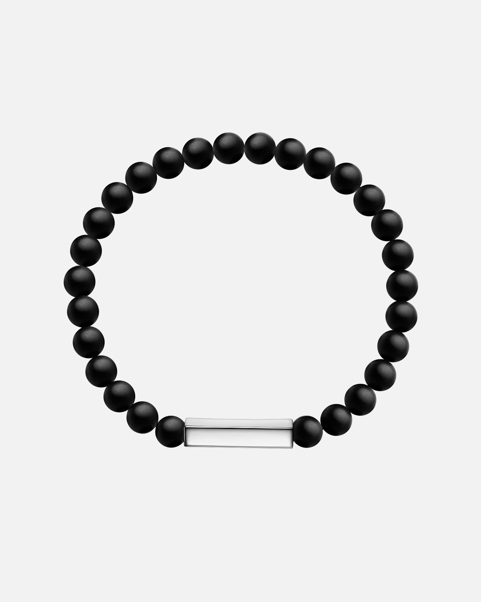 Bransoletka dla Mężczyzna Männerglanz Bransoletka z Srebro wysokiej próby w Srebrny 21 cm