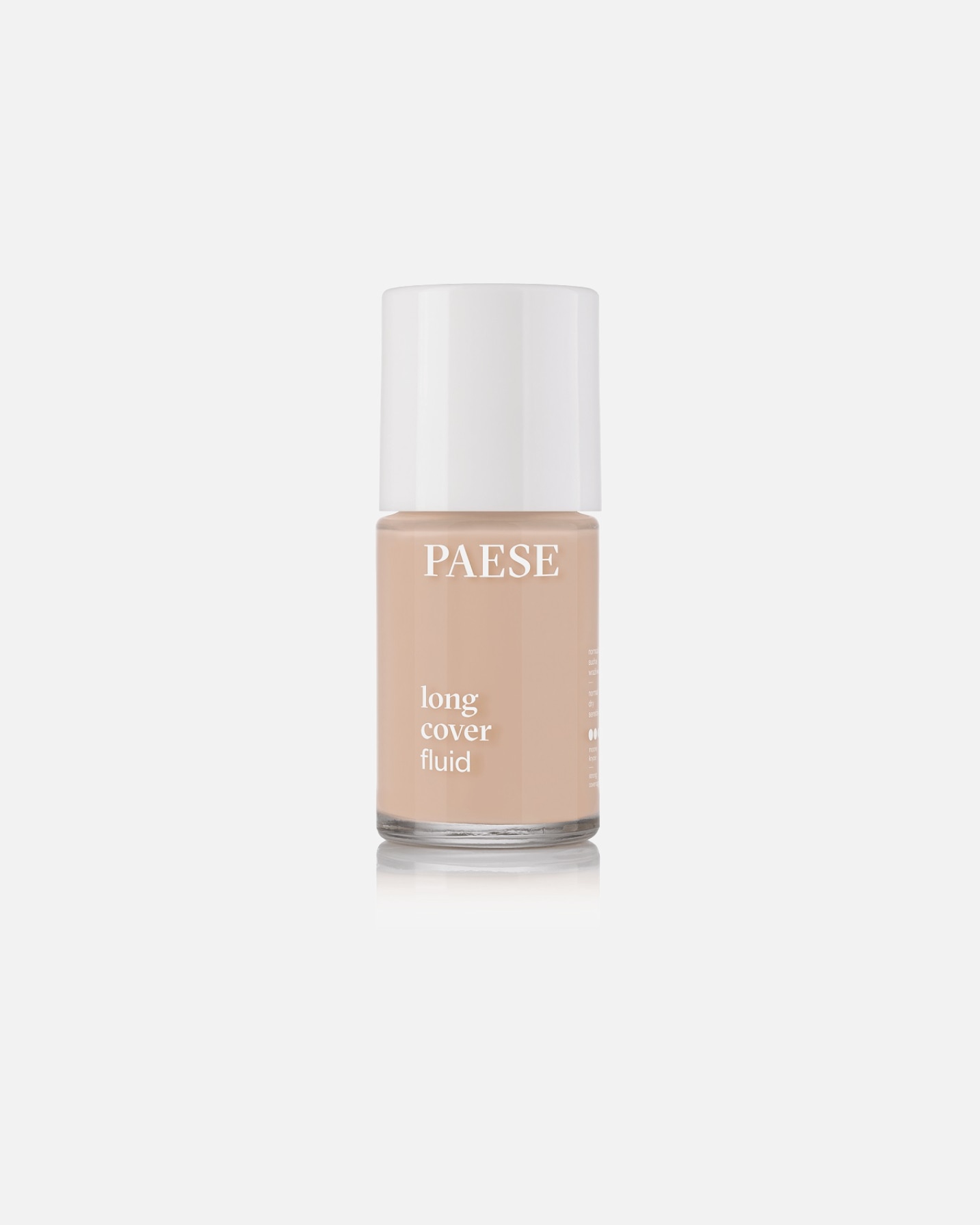Podkład dla Unisex Paese Long Cover Fluid 02 Naturalny